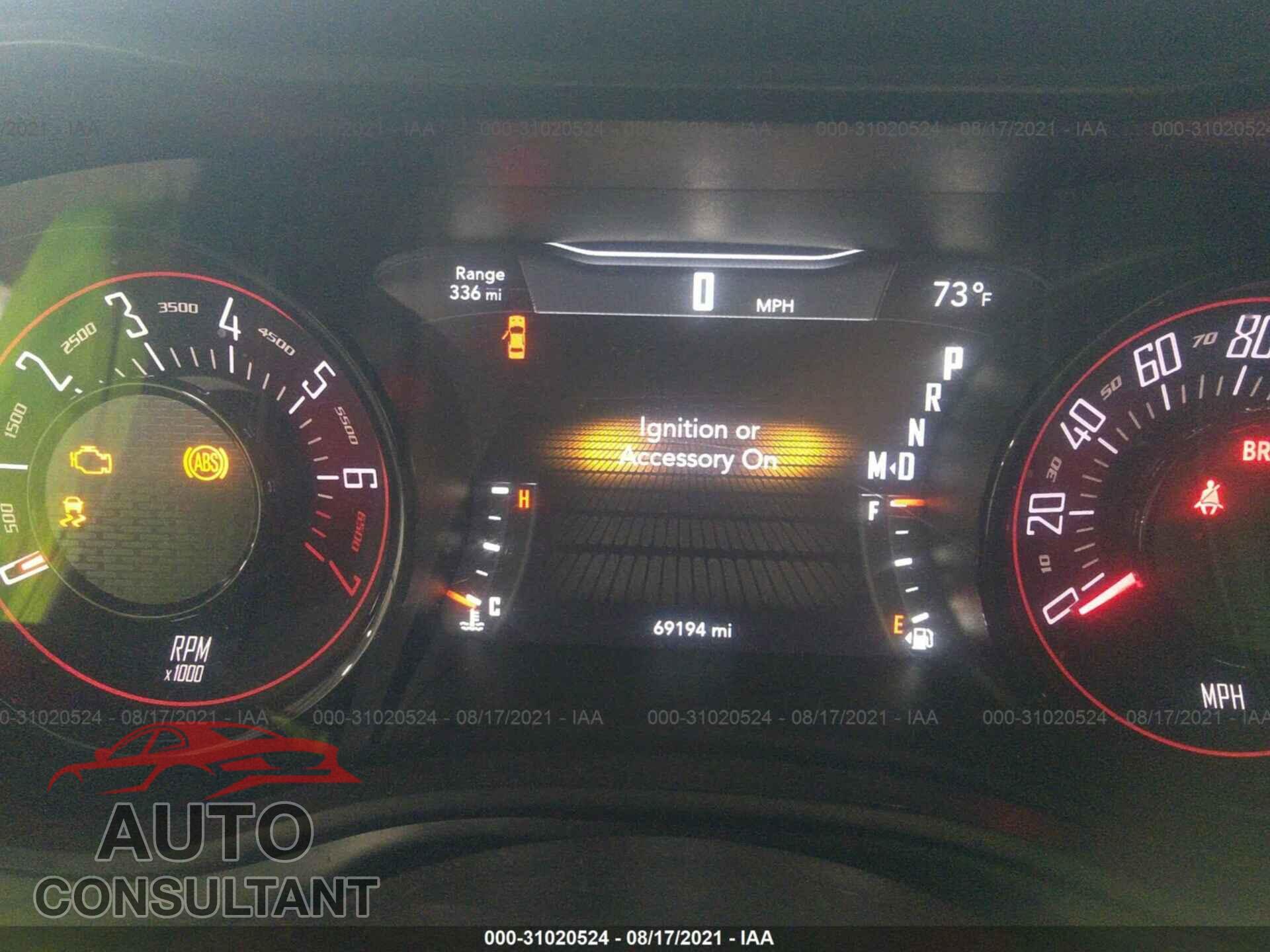 DODGE CHALLENGER 2017 - 2C3CDZAG0HH567354