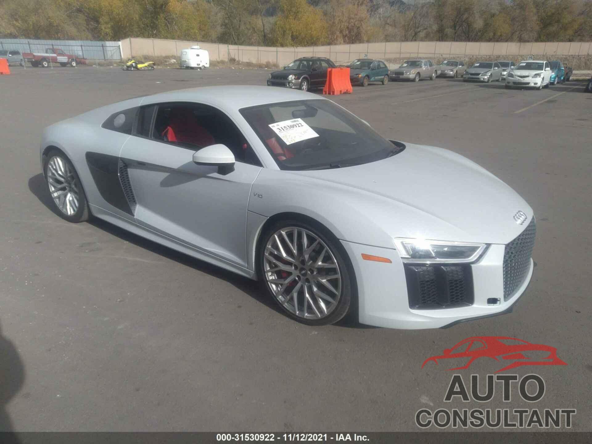 AUDI R8 2017 - WUAEAAFX7H7903183