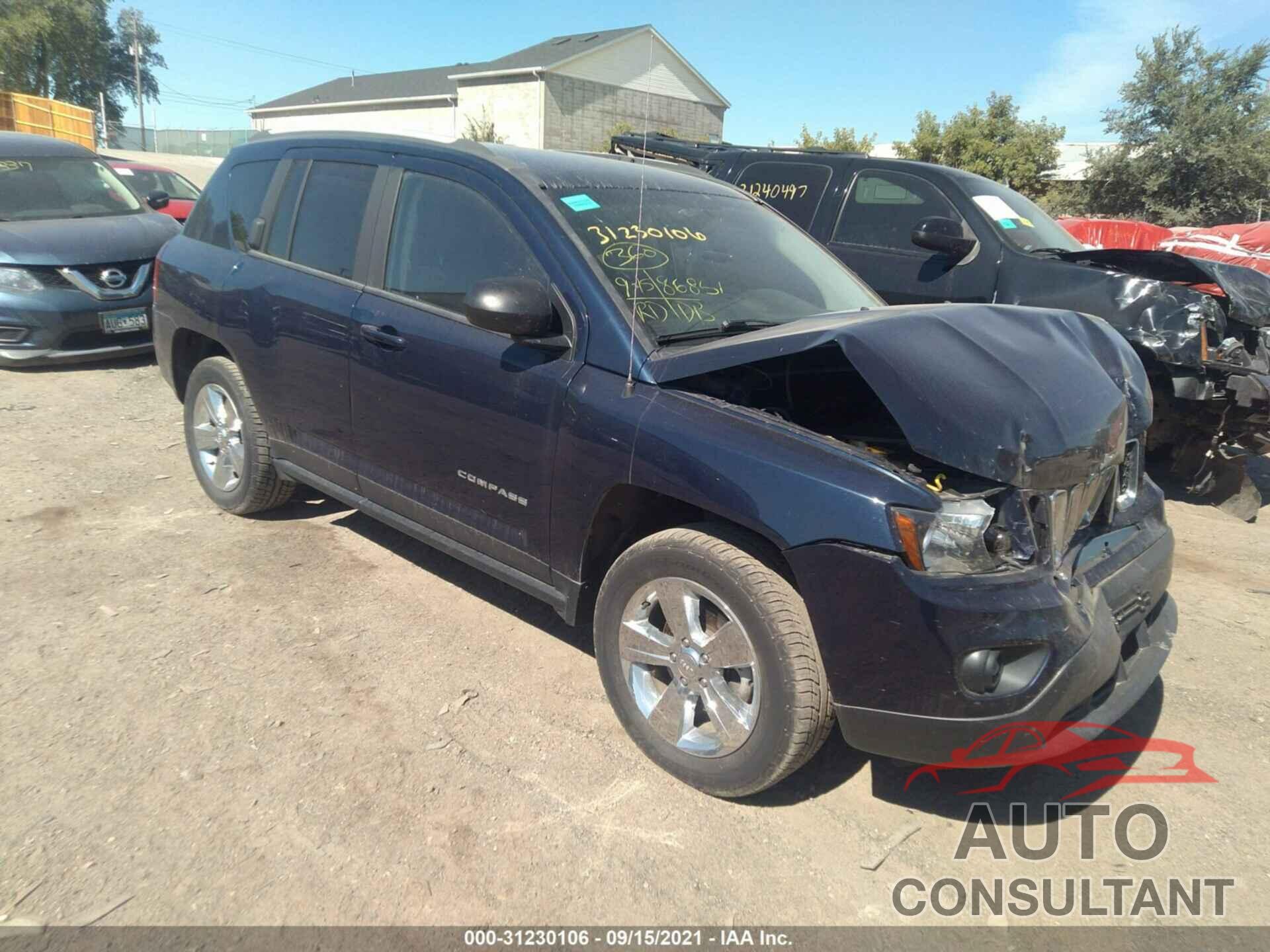 JEEP COMPASS 2017 - 1C4NJDBB3HD106262