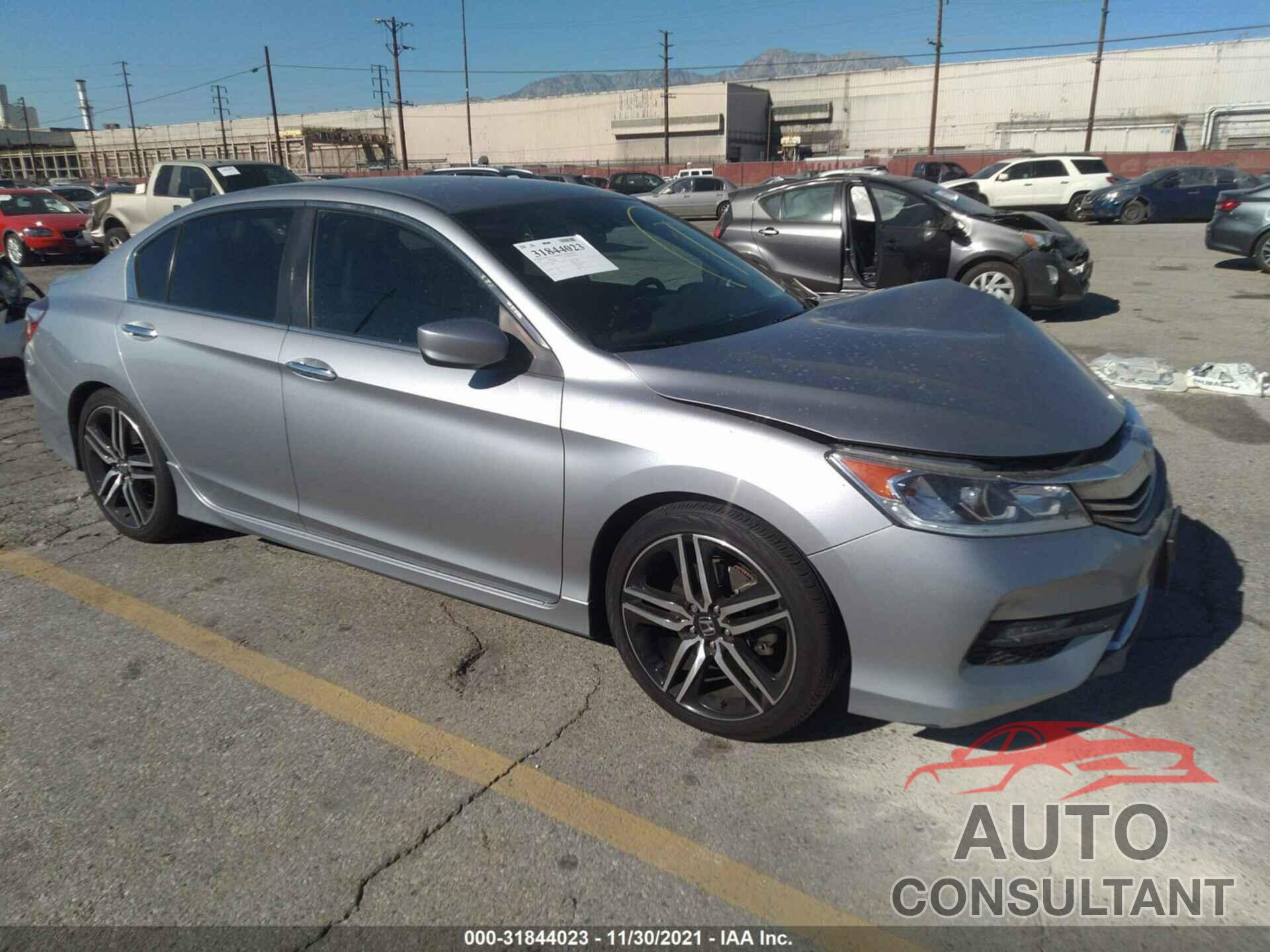 HONDA ACCORD SEDAN 2017 - 1HGCR2F65HA004031