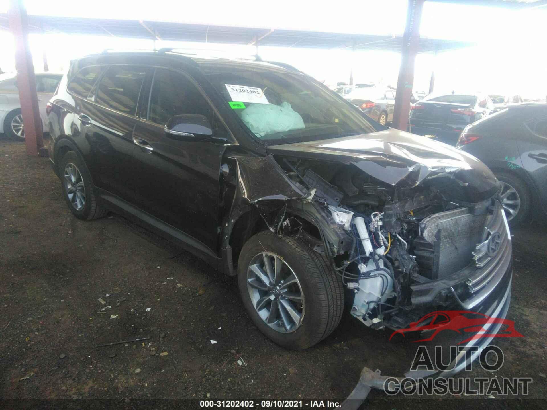HYUNDAI SANTA FE 2017 - KM8SN4HF6HU175296