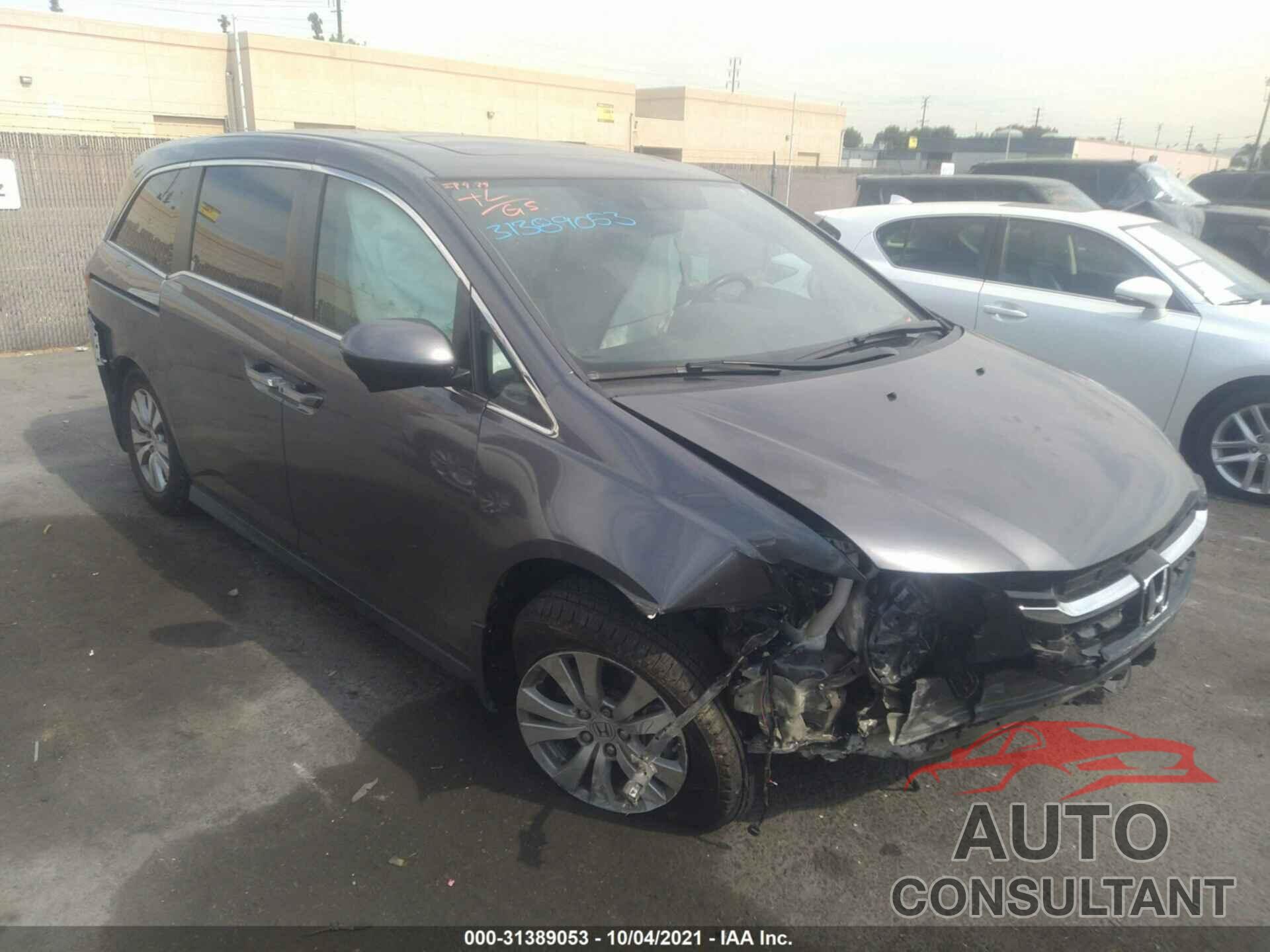 HONDA ODYSSEY 2017 - 5FNRL5H68HB002595