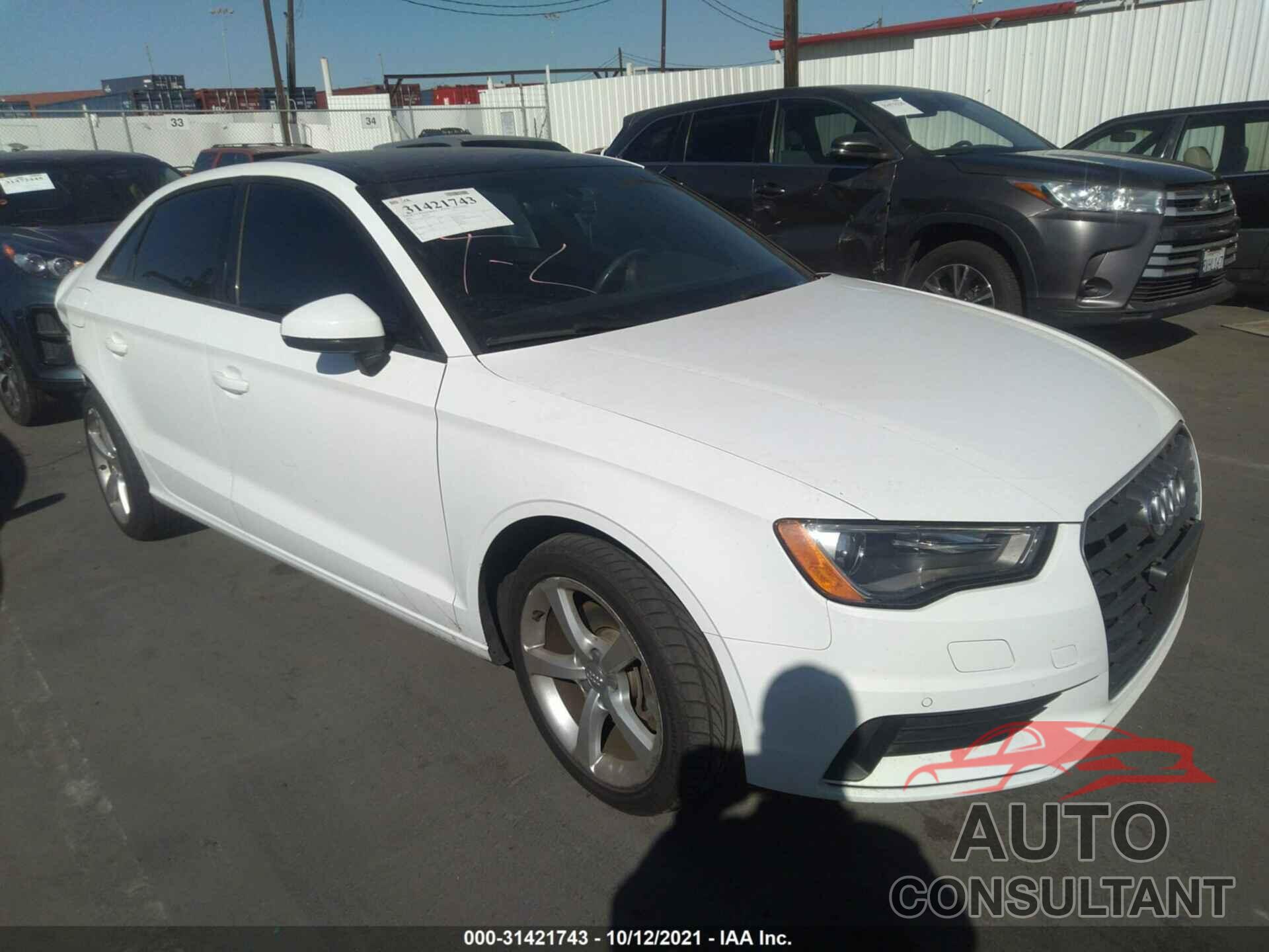 AUDI A3 2016 - WAUA7GFF7G1019666