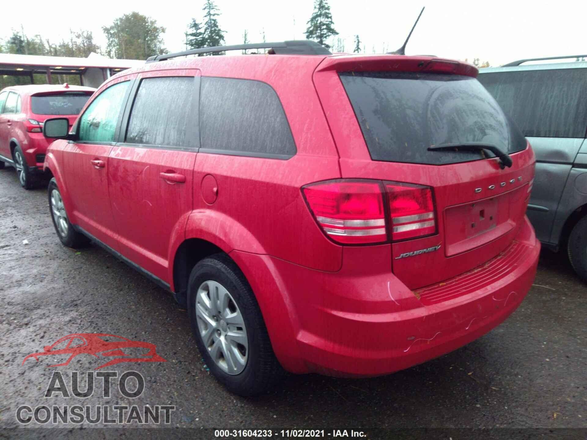 DODGE JOURNEY 2016 - 3C4PDCAB8GT105225