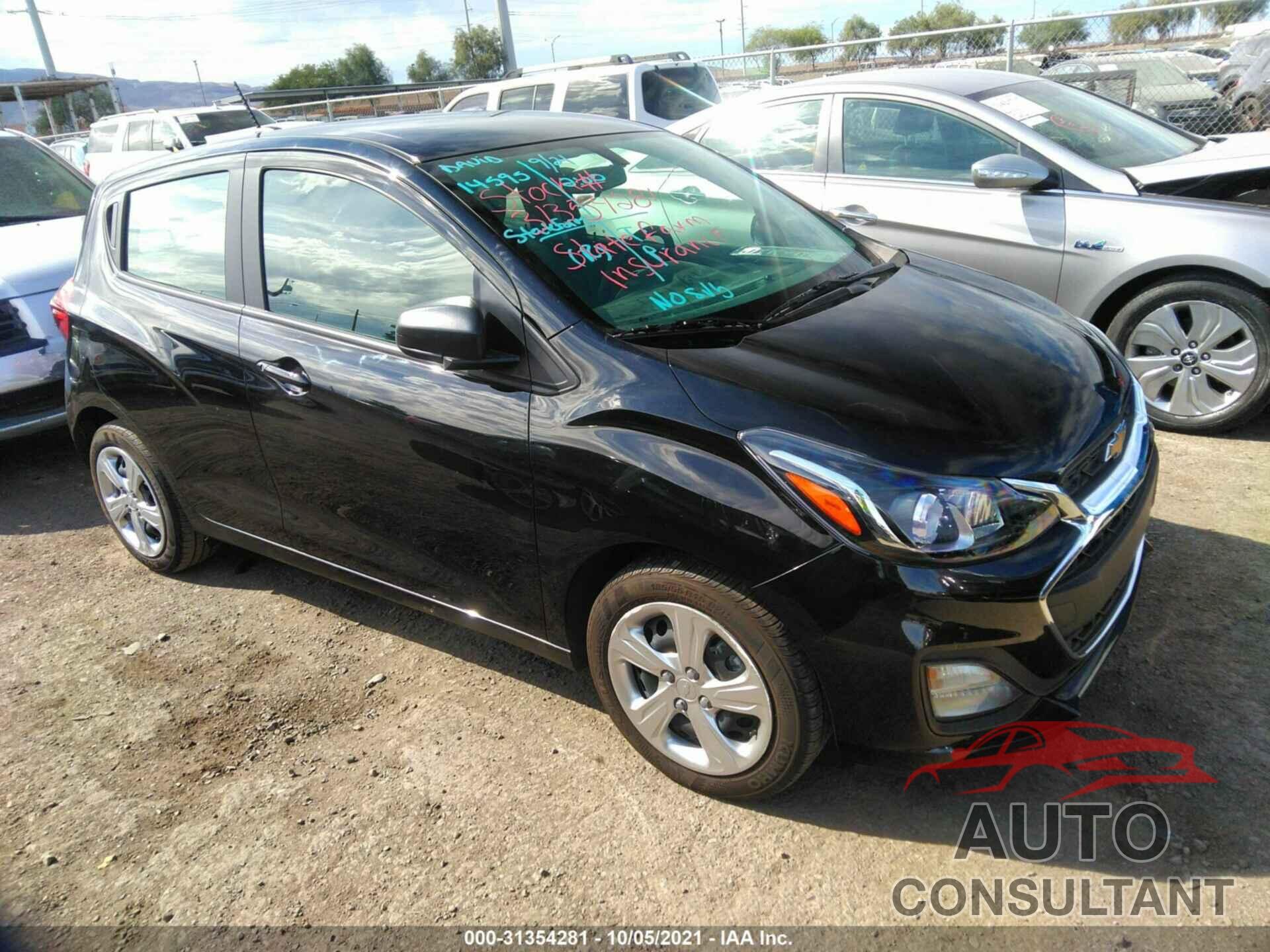 CHEVROLET SPARK 2021 - KL8CB6SA6MC703535