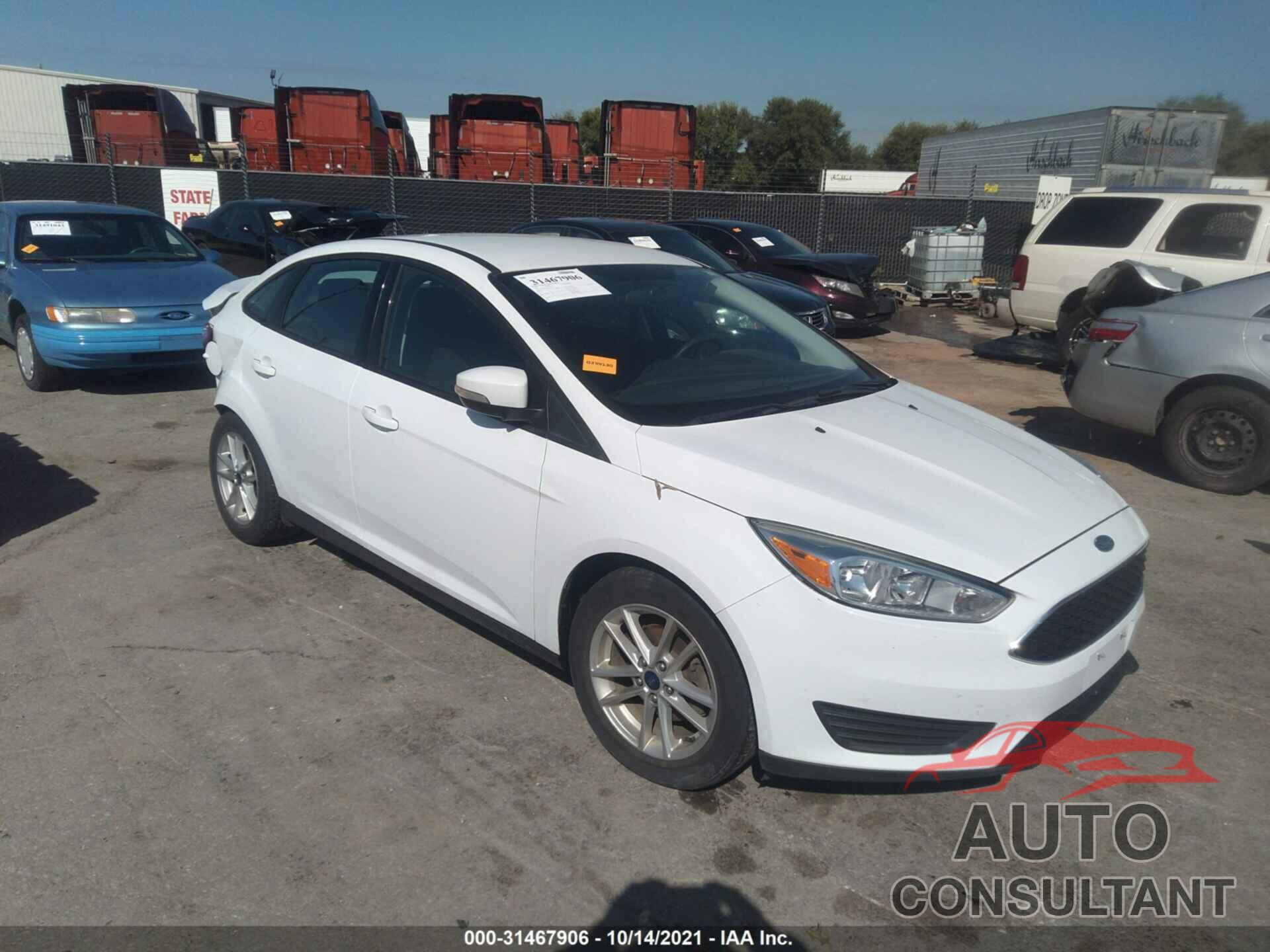 FORD FOCUS 2016 - 1FADP3F29GL310203