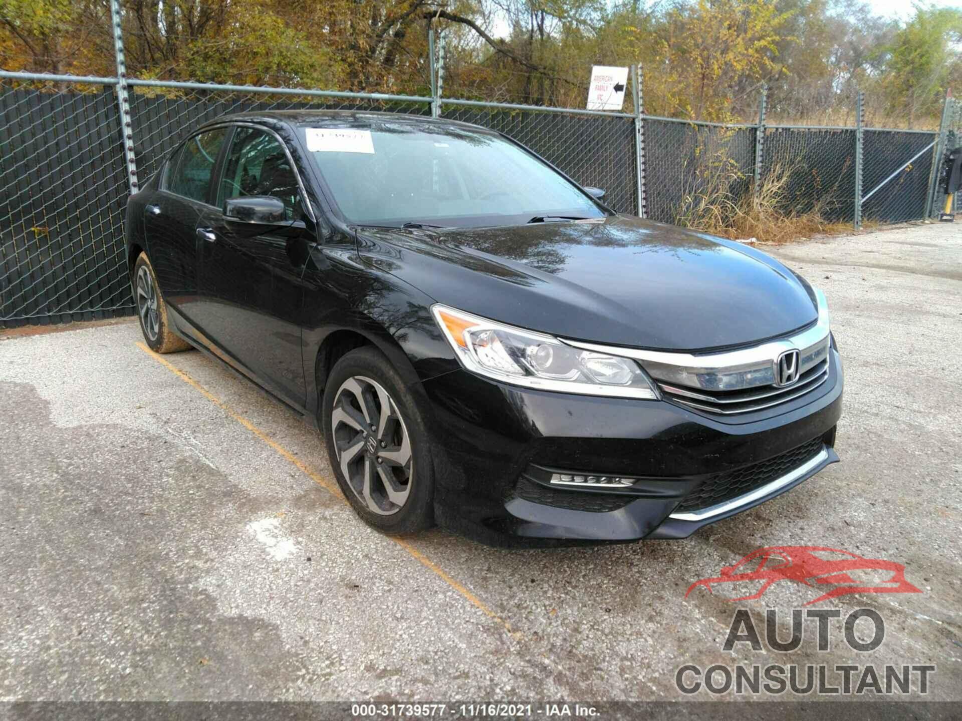 HONDA ACCORD SEDAN 2017 - 1HGCR2F83HA045811