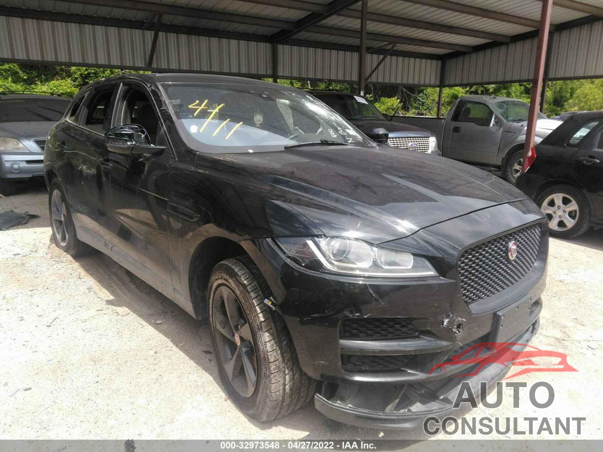 JAGUAR F-PACE 2019 - SADCJ2FX1KA604443