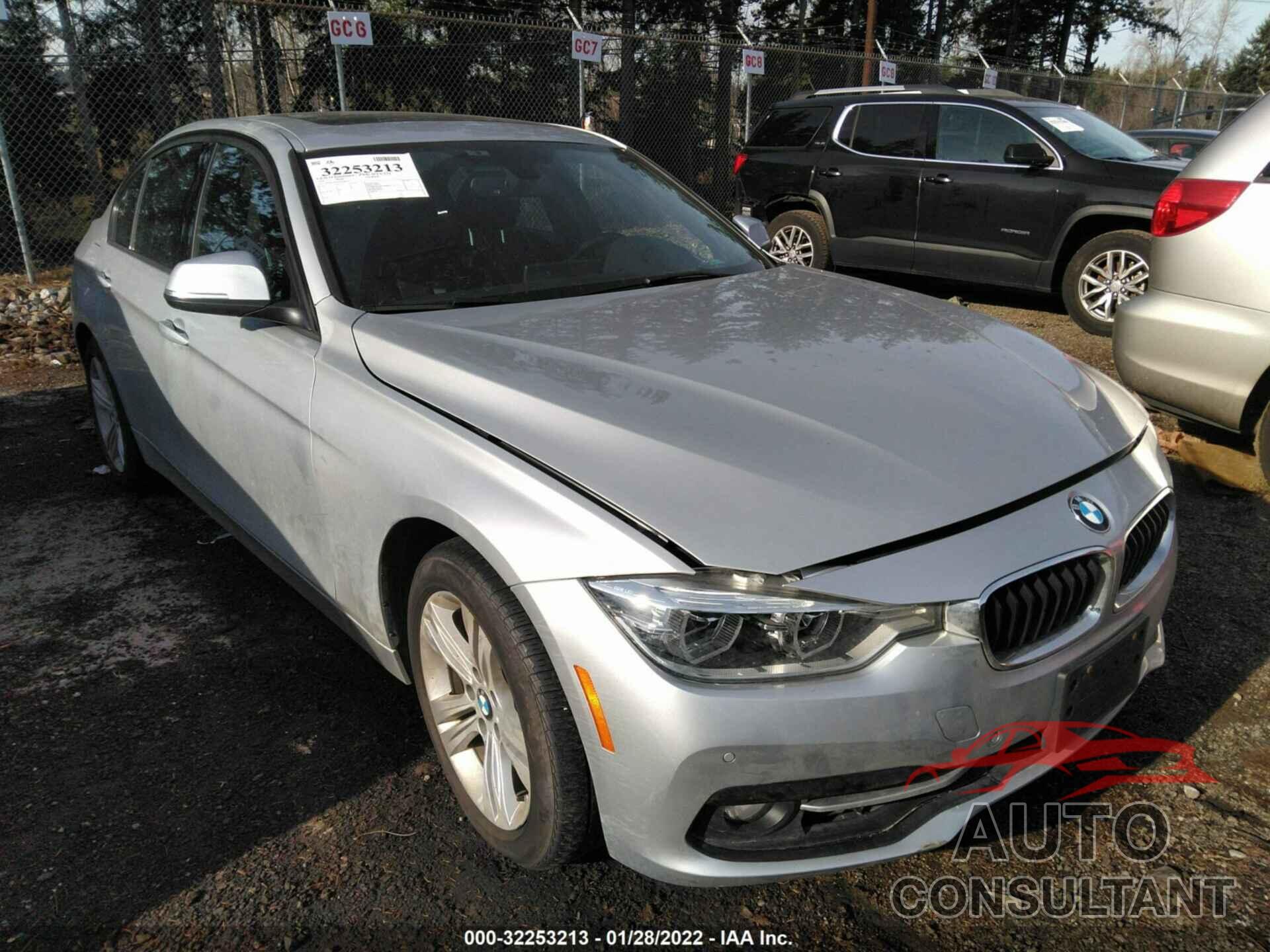 BMW 3 SERIES 2016 - WBA8E3G56GNT80236