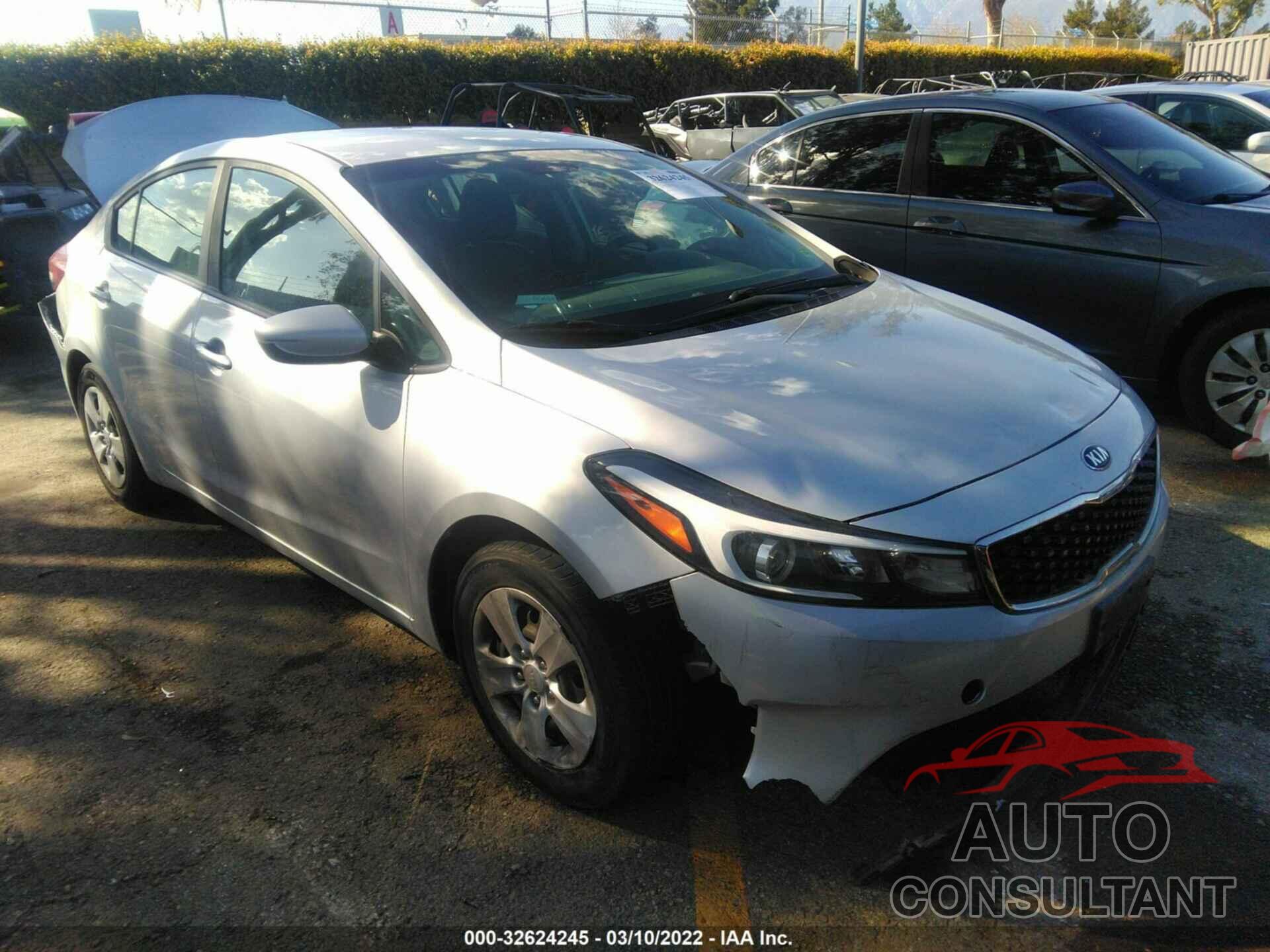 KIA FORTE 2017 - 3KPFK4A73HE039014