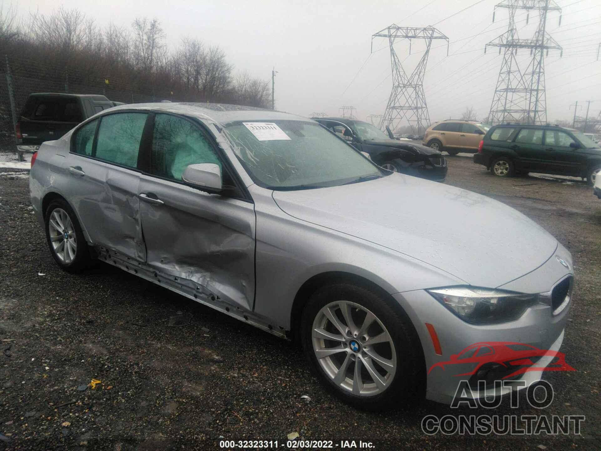 BMW 3 SERIES 2016 - WBA8E5G51GNT41730