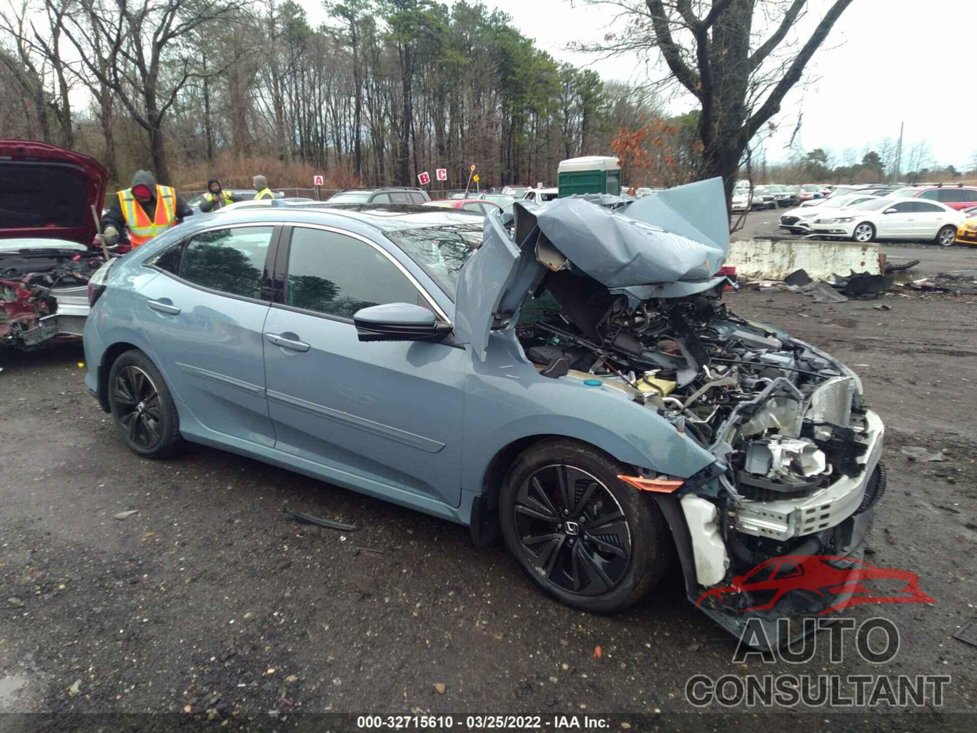 HONDA CIVIC HATCHBACK 2017 - SHHFK7H51HU404692