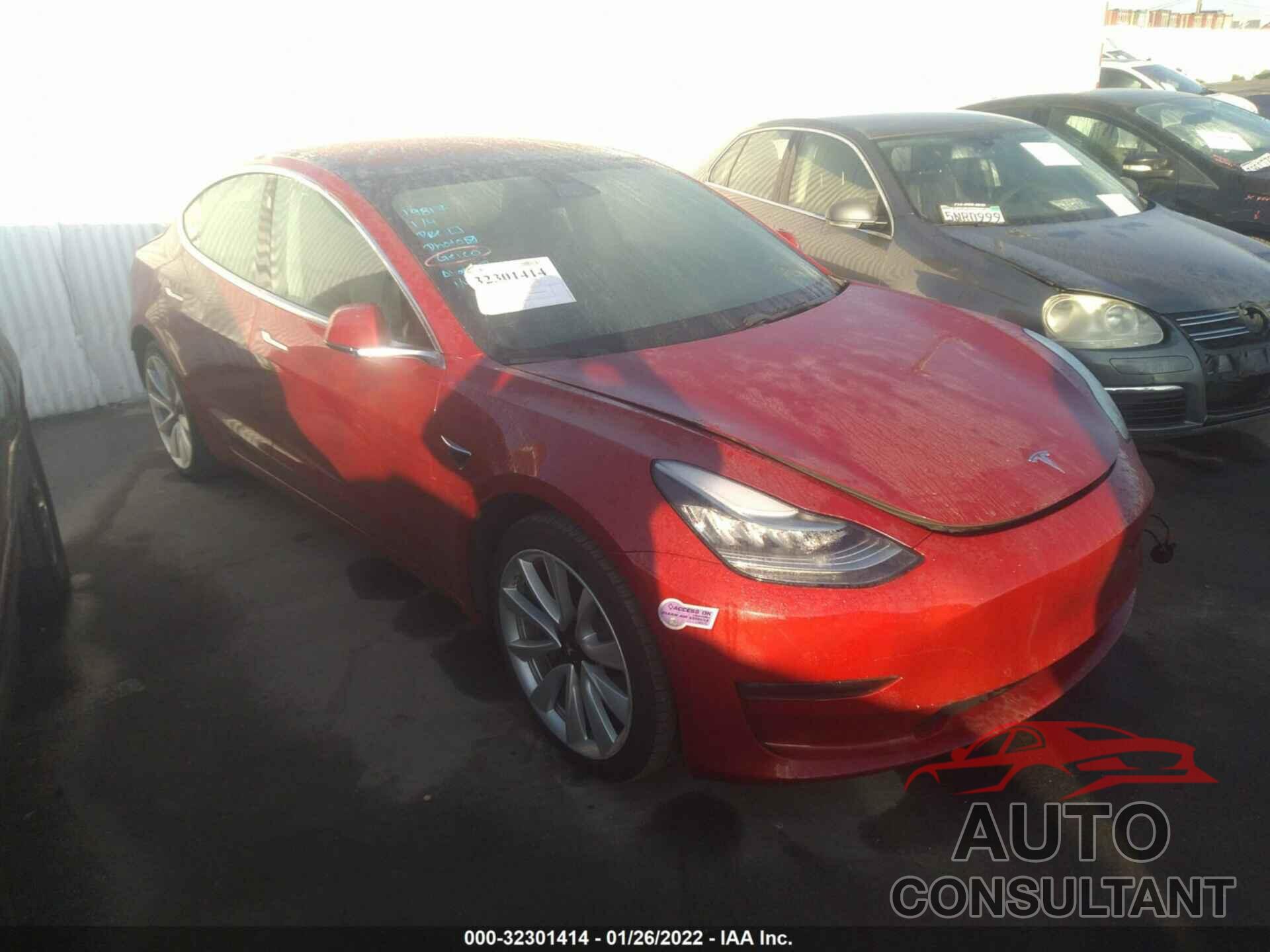 TESLA MODEL 3 2018 - 5YJ3E1EA7JF061581