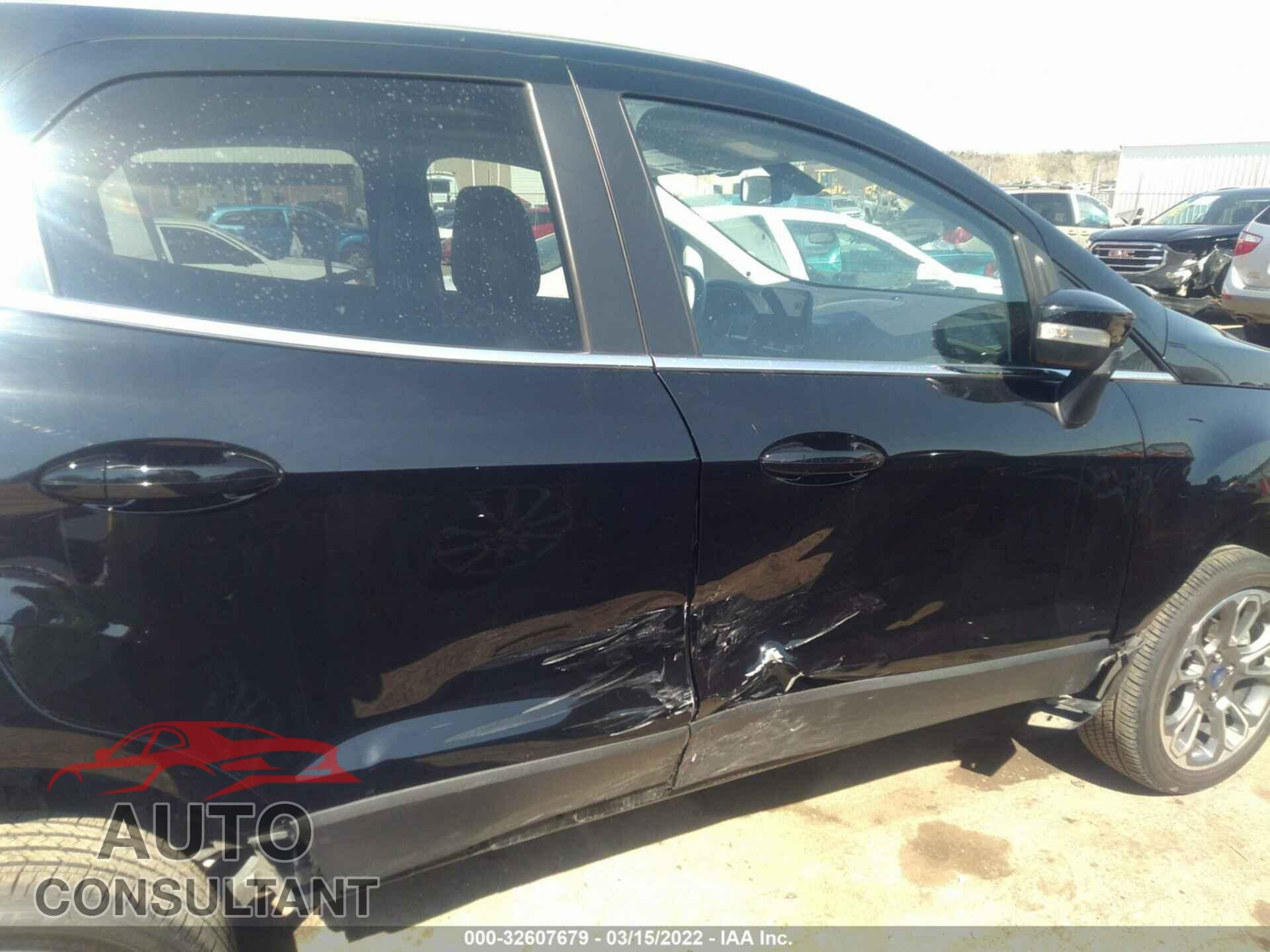 FORD ECOSPORT 2020 - MAJ6S3KL6LC362873
