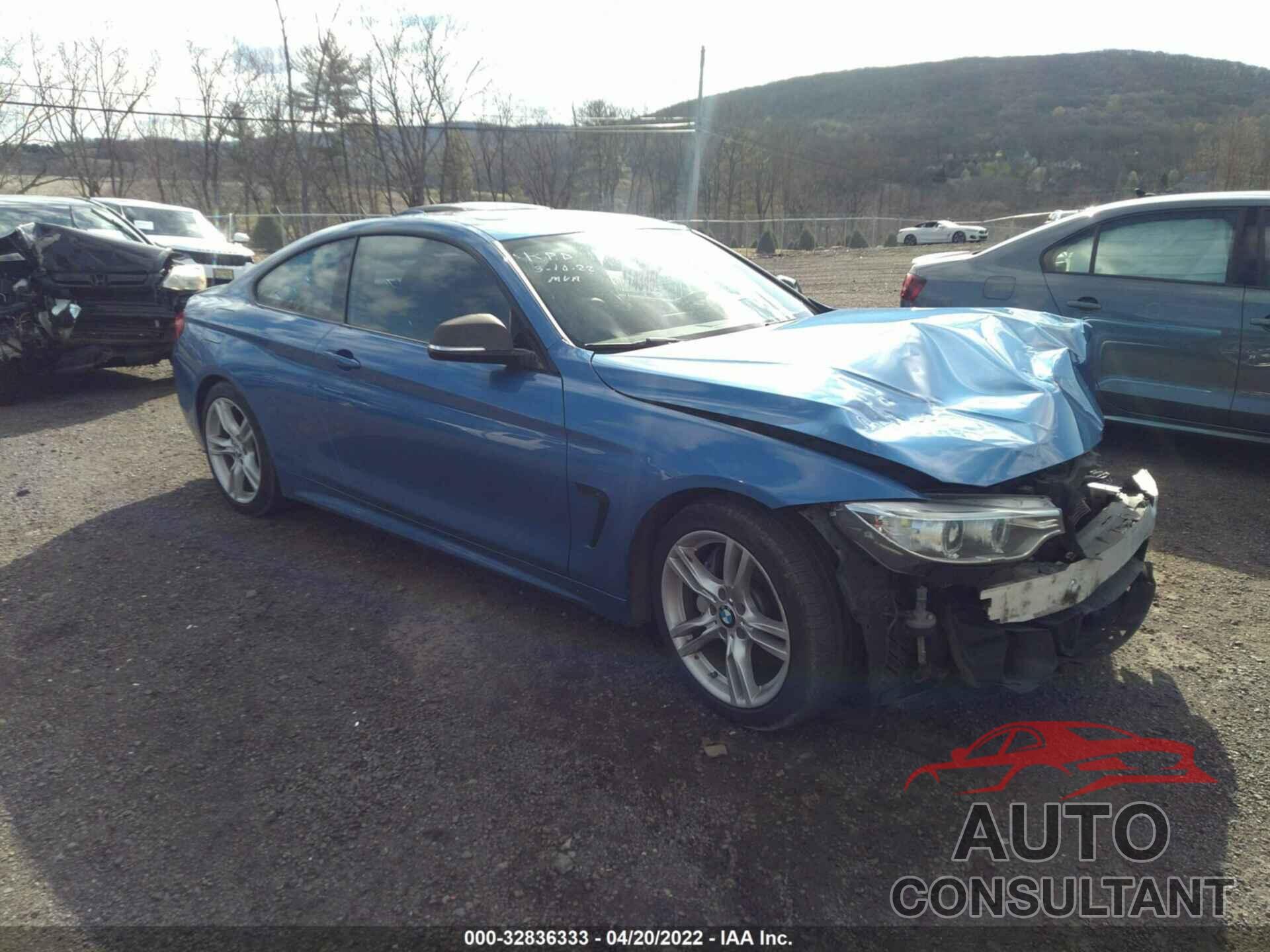 BMW 4 SERIES 2016 - WBA3R5C57GK374379