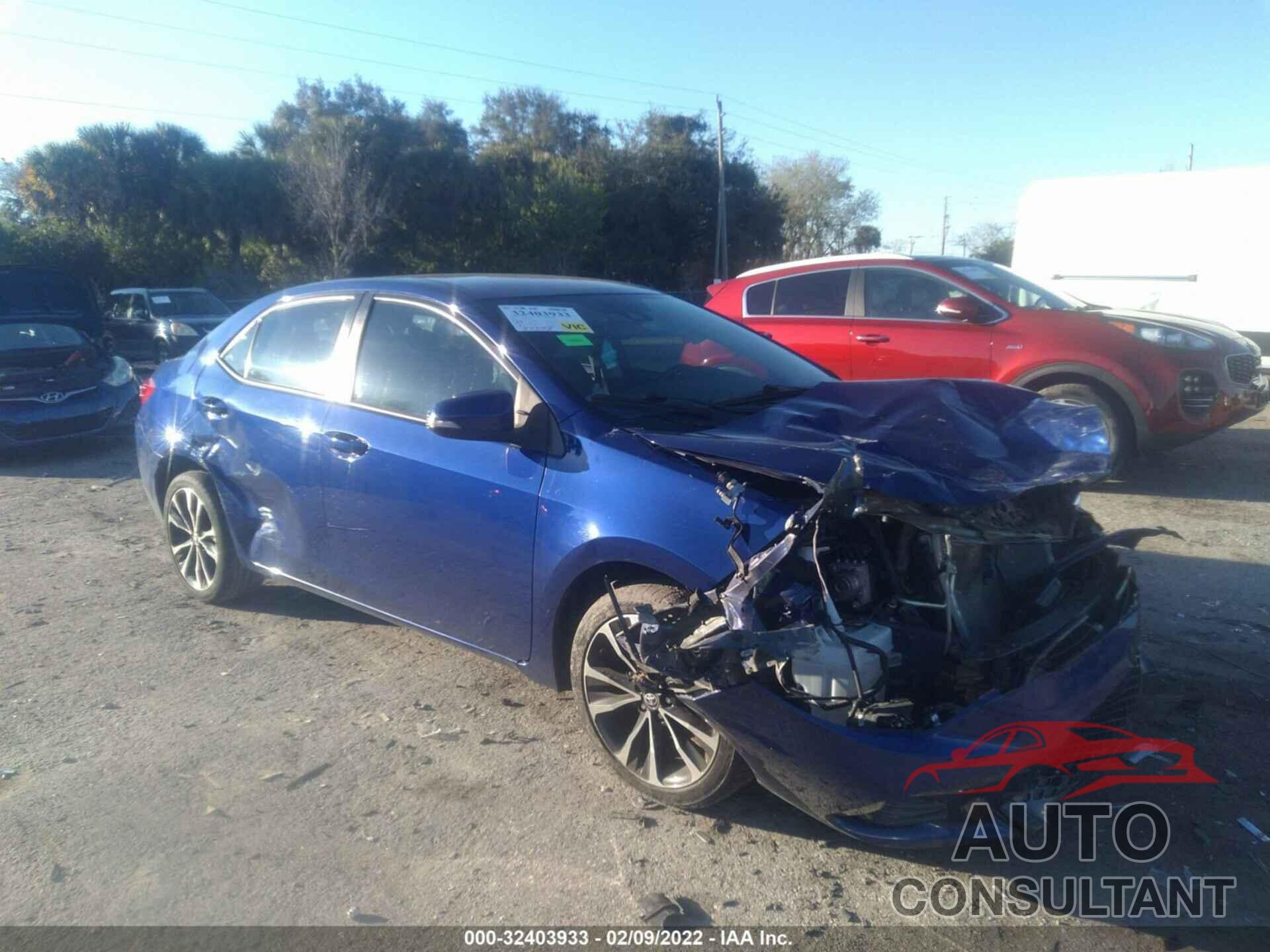 TOYOTA COROLLA 2017 - 2T1BURHE4HC770947