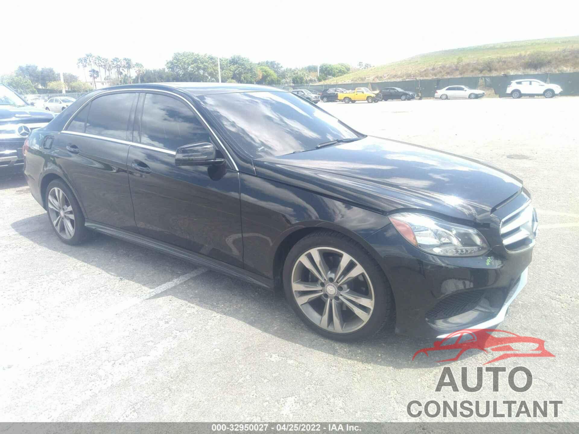 MERCEDES-BENZ E-CLASS 2016 - WDDHF5KBXGB186082