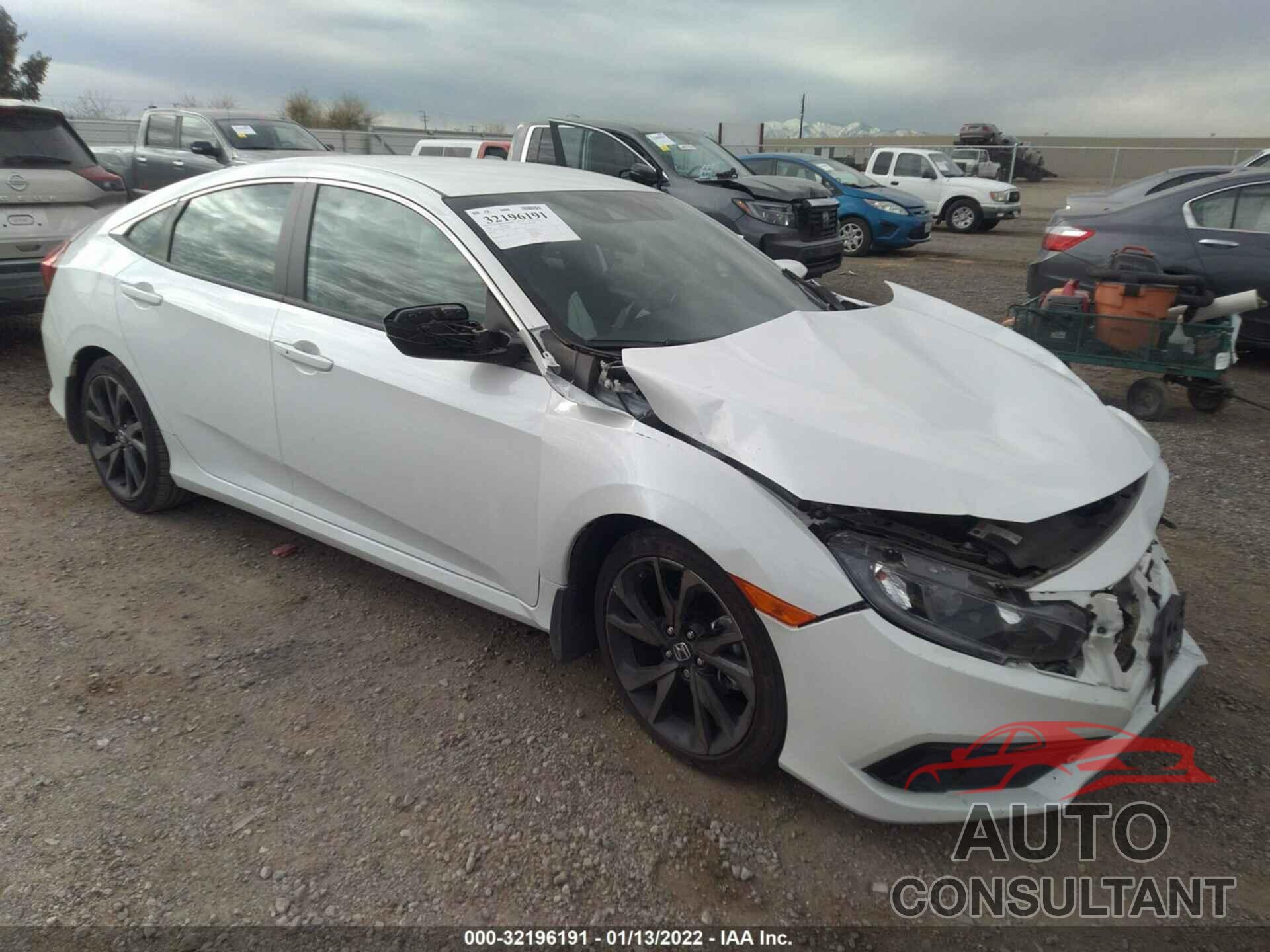 HONDA CIVIC SEDAN 2020 - 2HGFC2F87LH578835