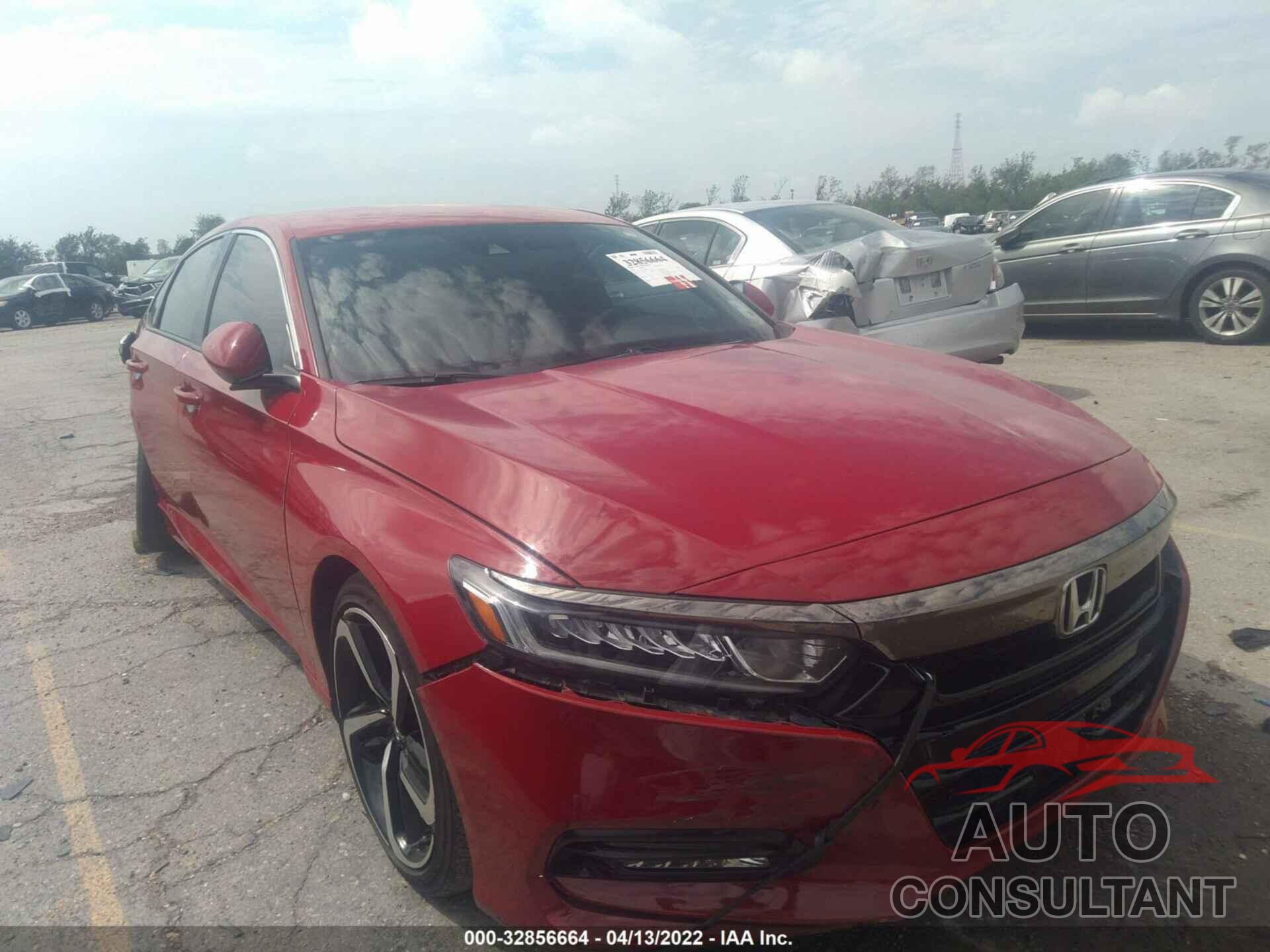 HONDA ACCORD SEDAN 2018 - 1HGCV1F37JA187885