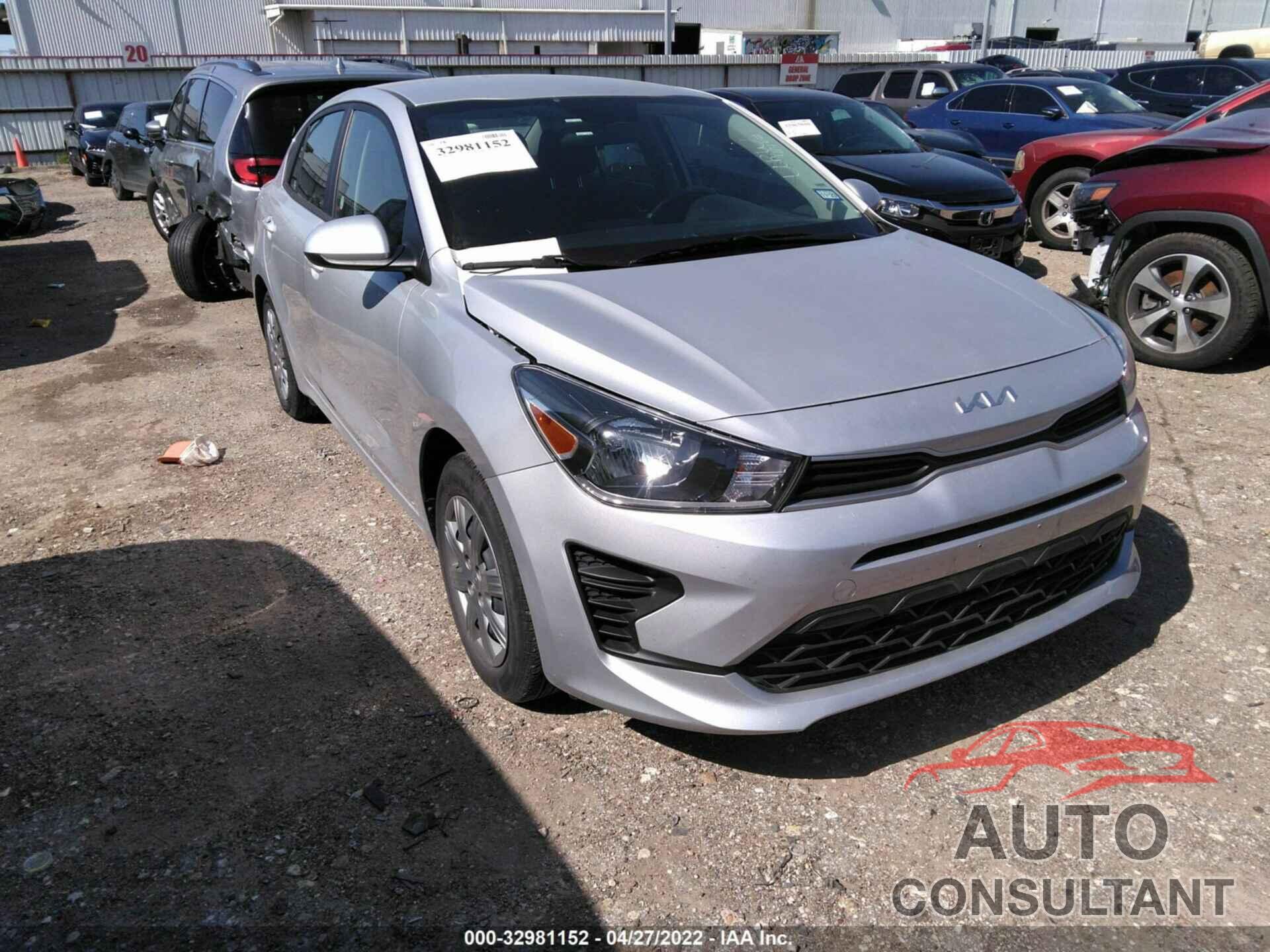 KIA RIO 2022 - 3KPA24AD4NE431155