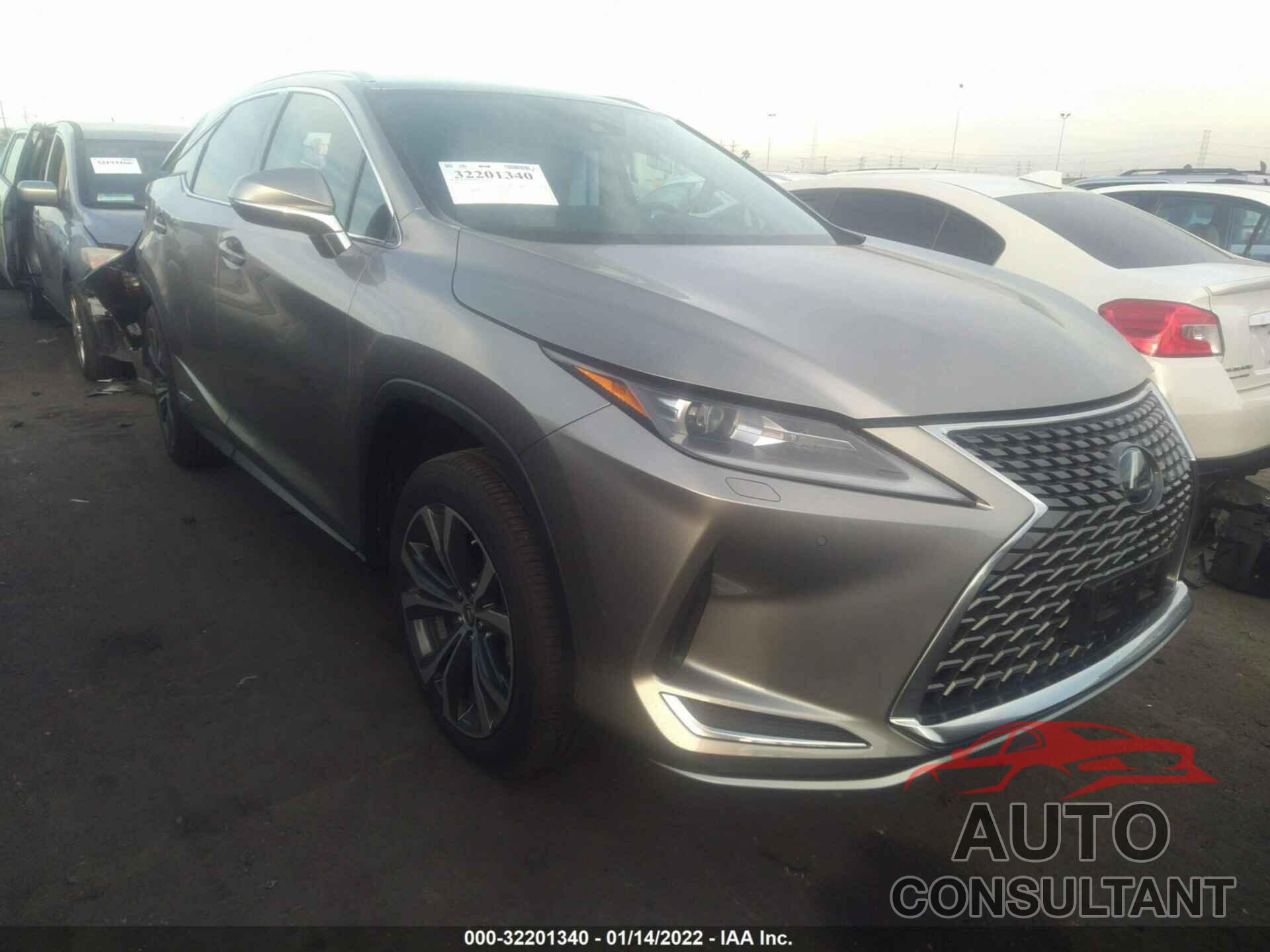 LEXUS RX 2020 - 2T2HGMDA4LC052164