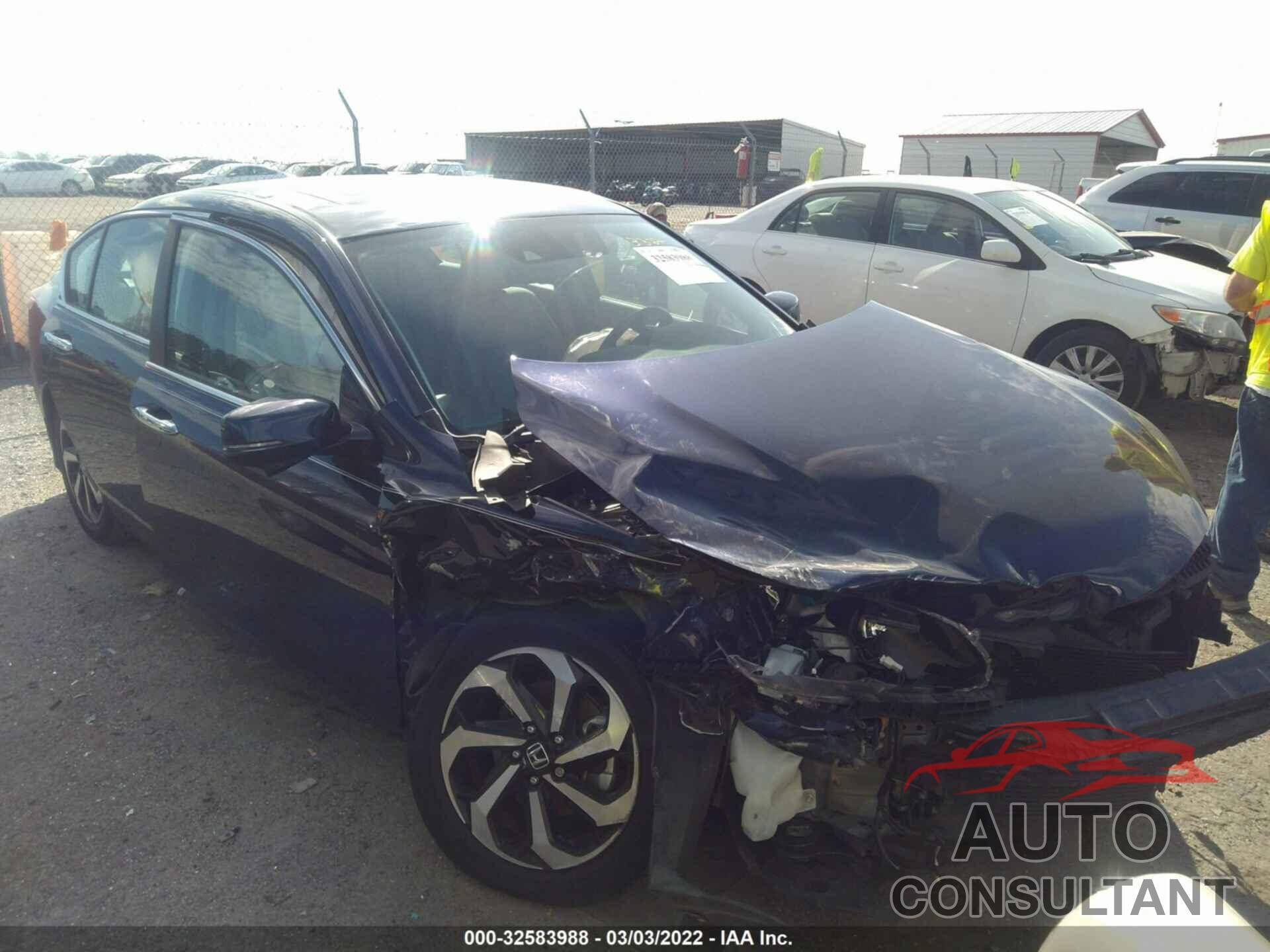 HONDA ACCORD SEDAN 2016 - 1HGCR2F96GA219006