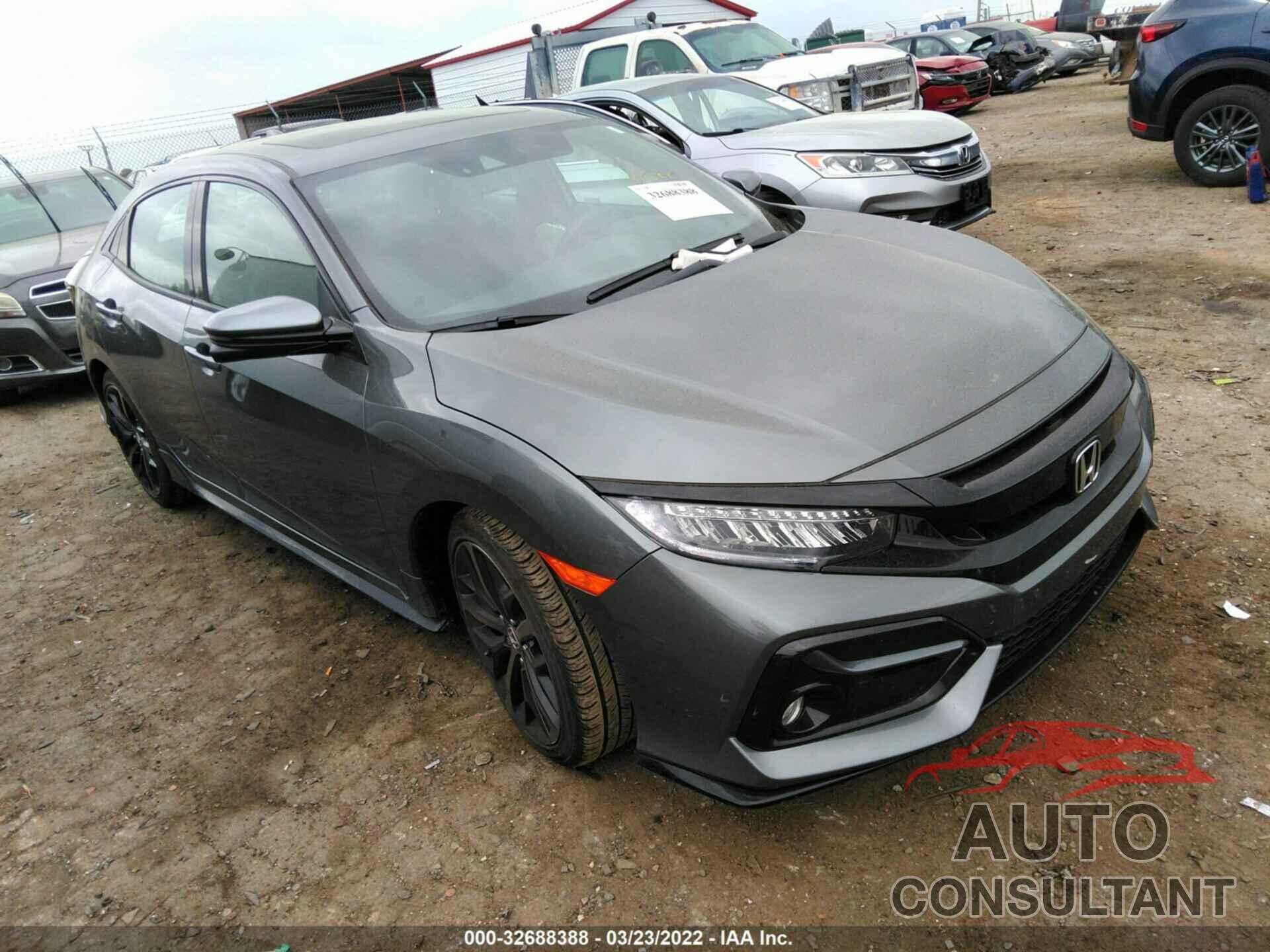 HONDA CIVIC HATCHBACK 2021 - SHHFK7H91MU202982