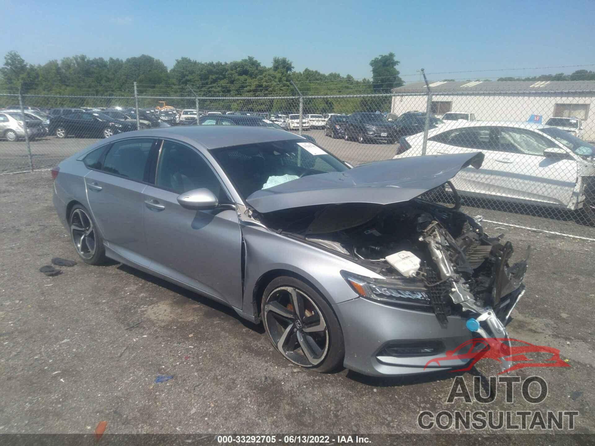 HONDA ACCORD SEDAN 2018 - 1HGCV1F34JA025308