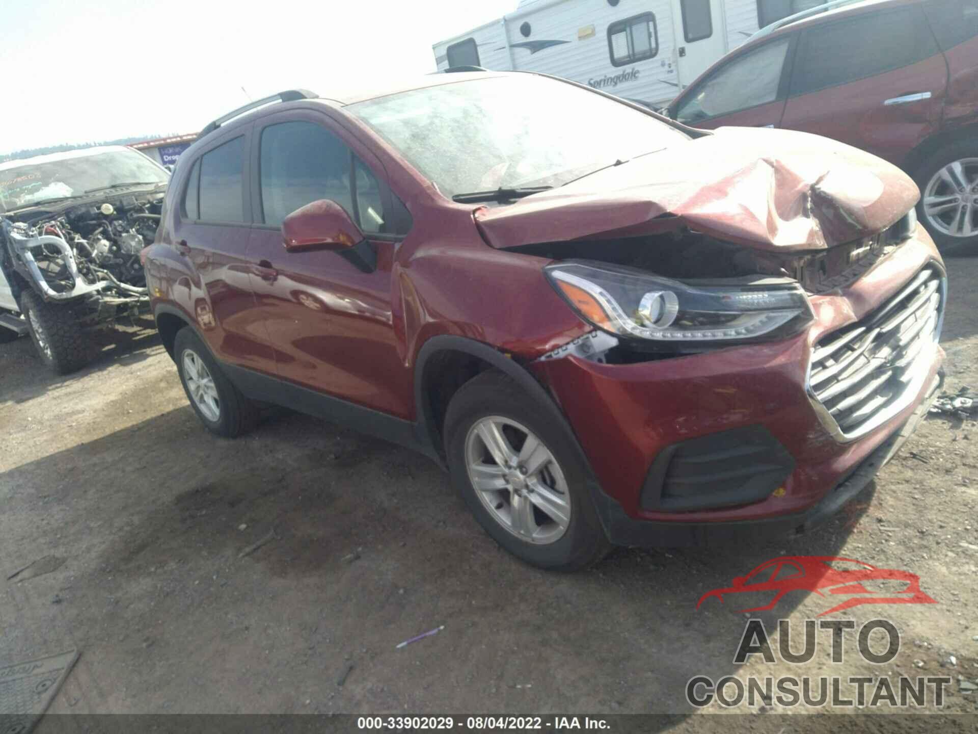 CHEVROLET TRAX 2021 - KL7CJPSM8MB366203