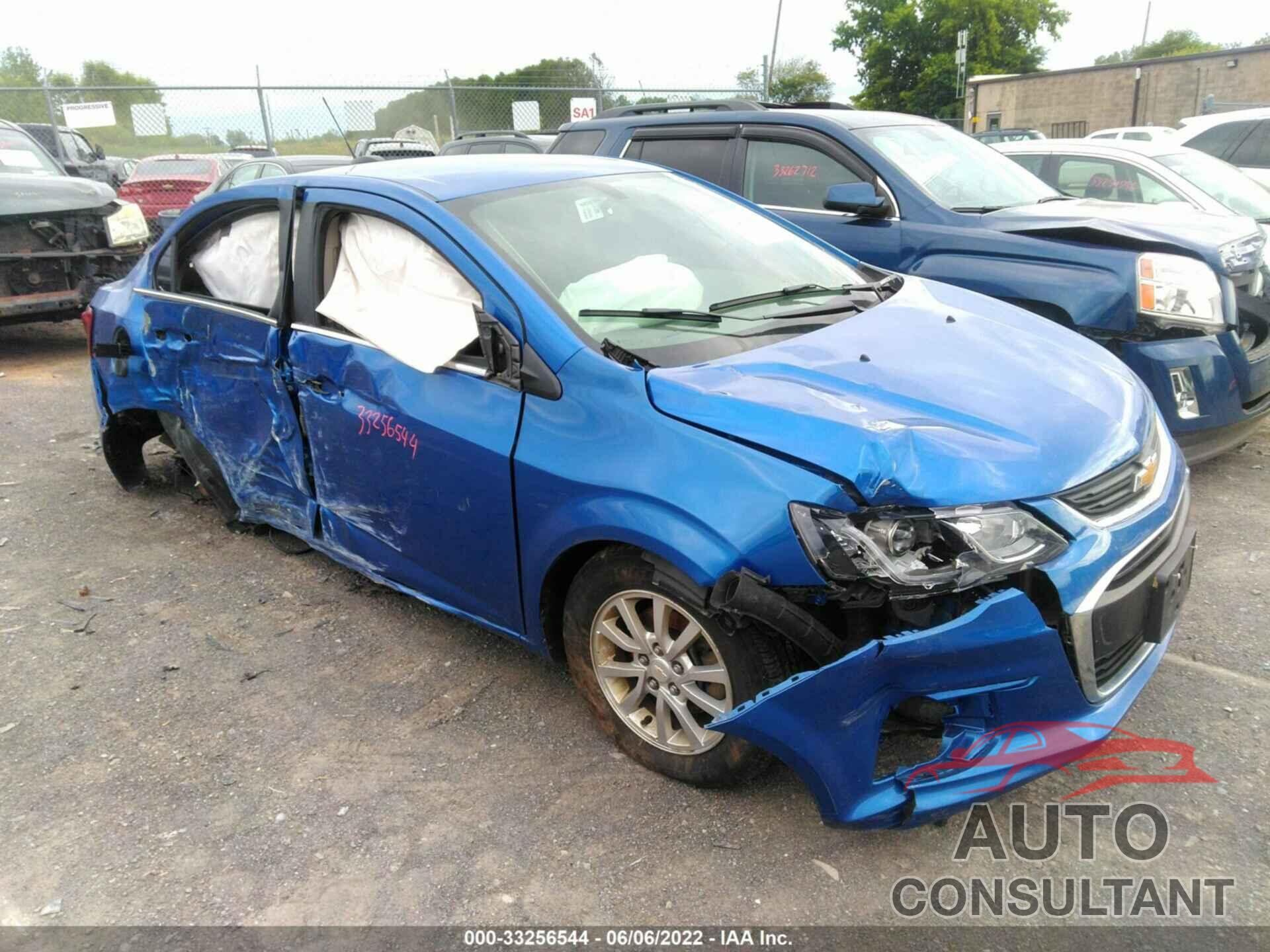 CHEVROLET SONIC 2020 - 1G1JD5SB0L4143685