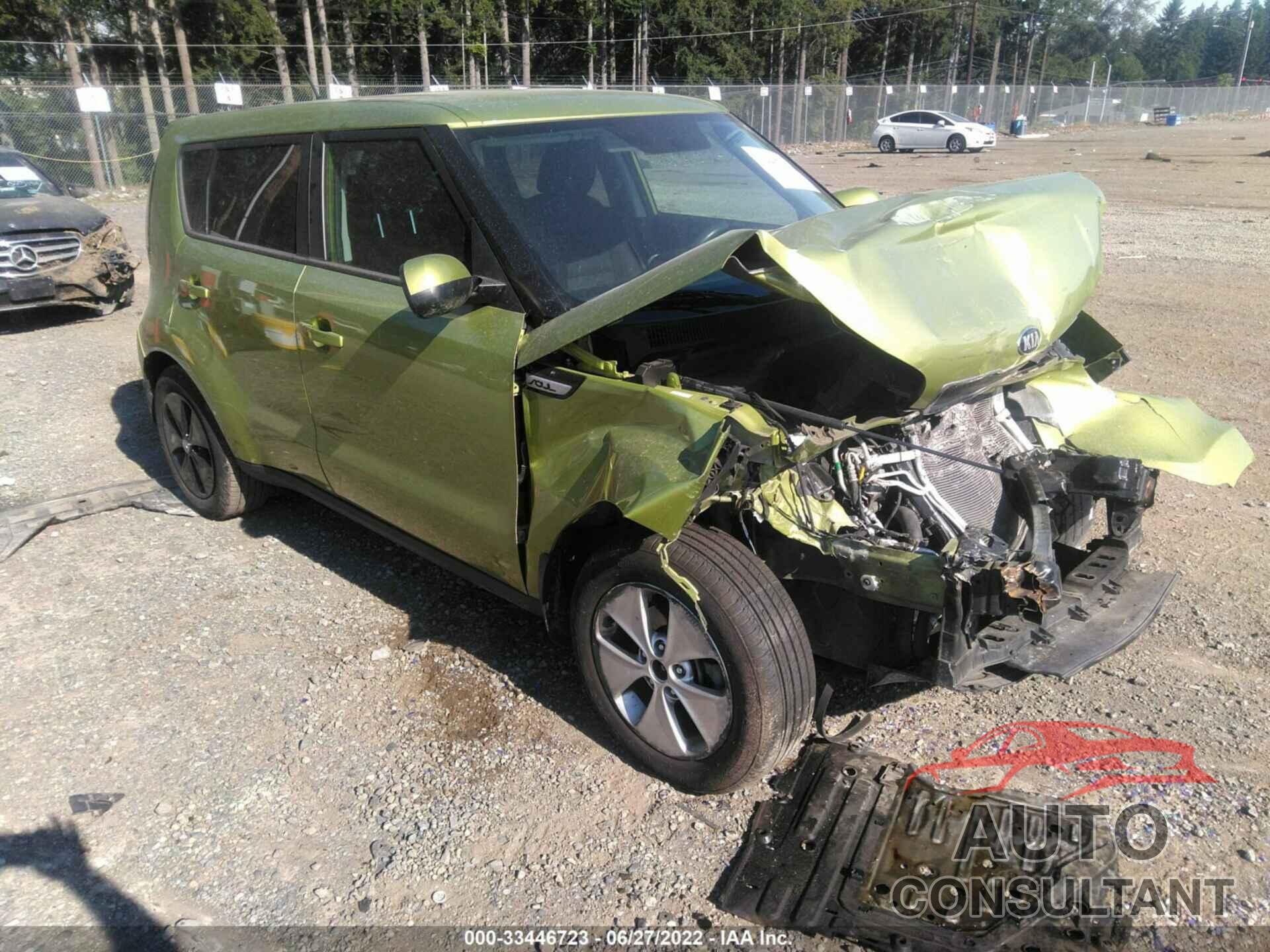 KIA SOUL 2016 - KNDJN2A27G7841395