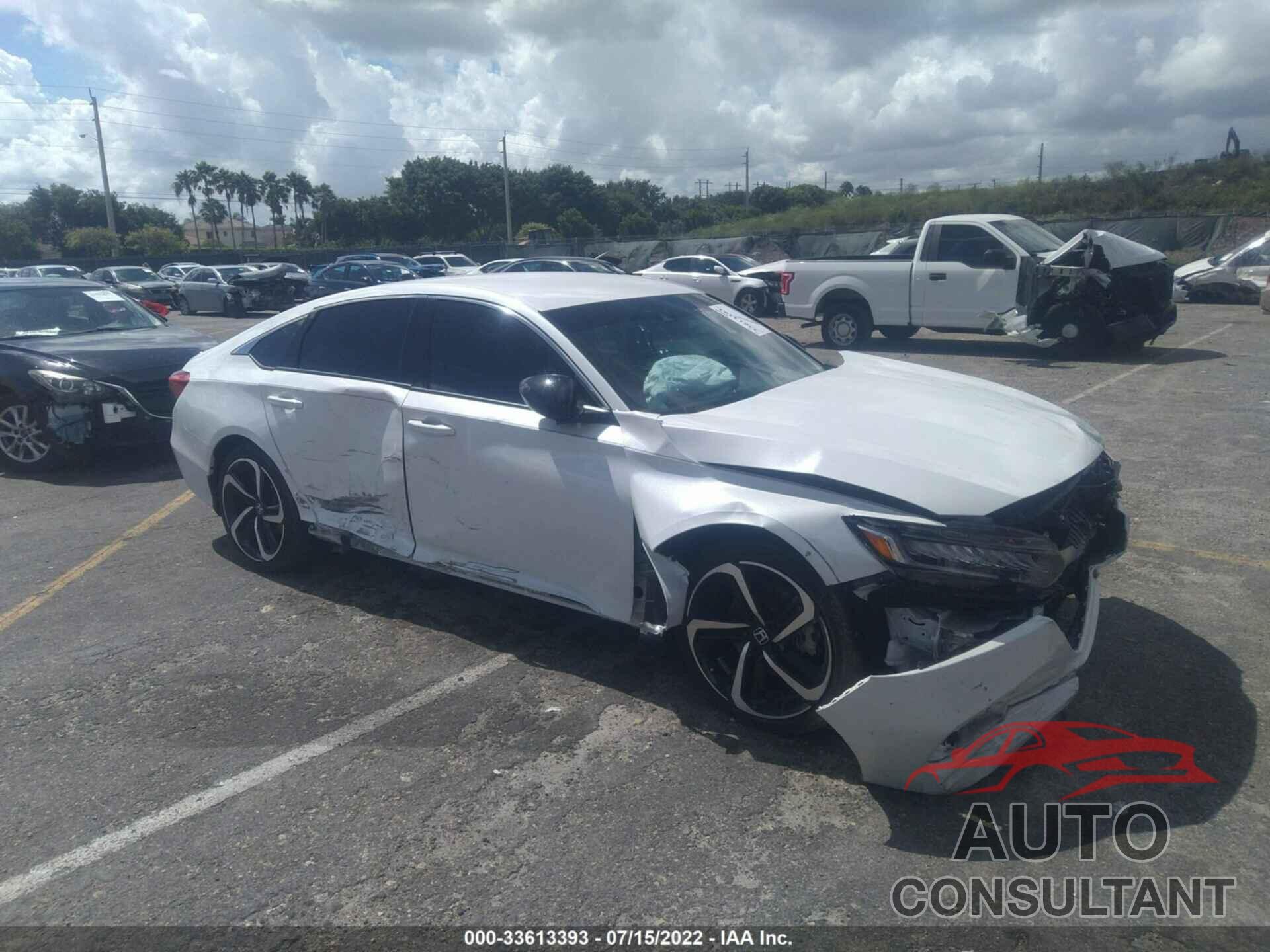 HONDA ACCORD SEDAN 2021 - 1HGCV1F40MA000872