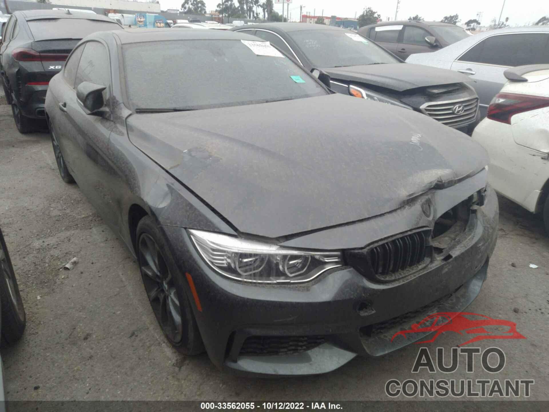 BMW 4 SERIES 2017 - WBA4P1C3XHK522754