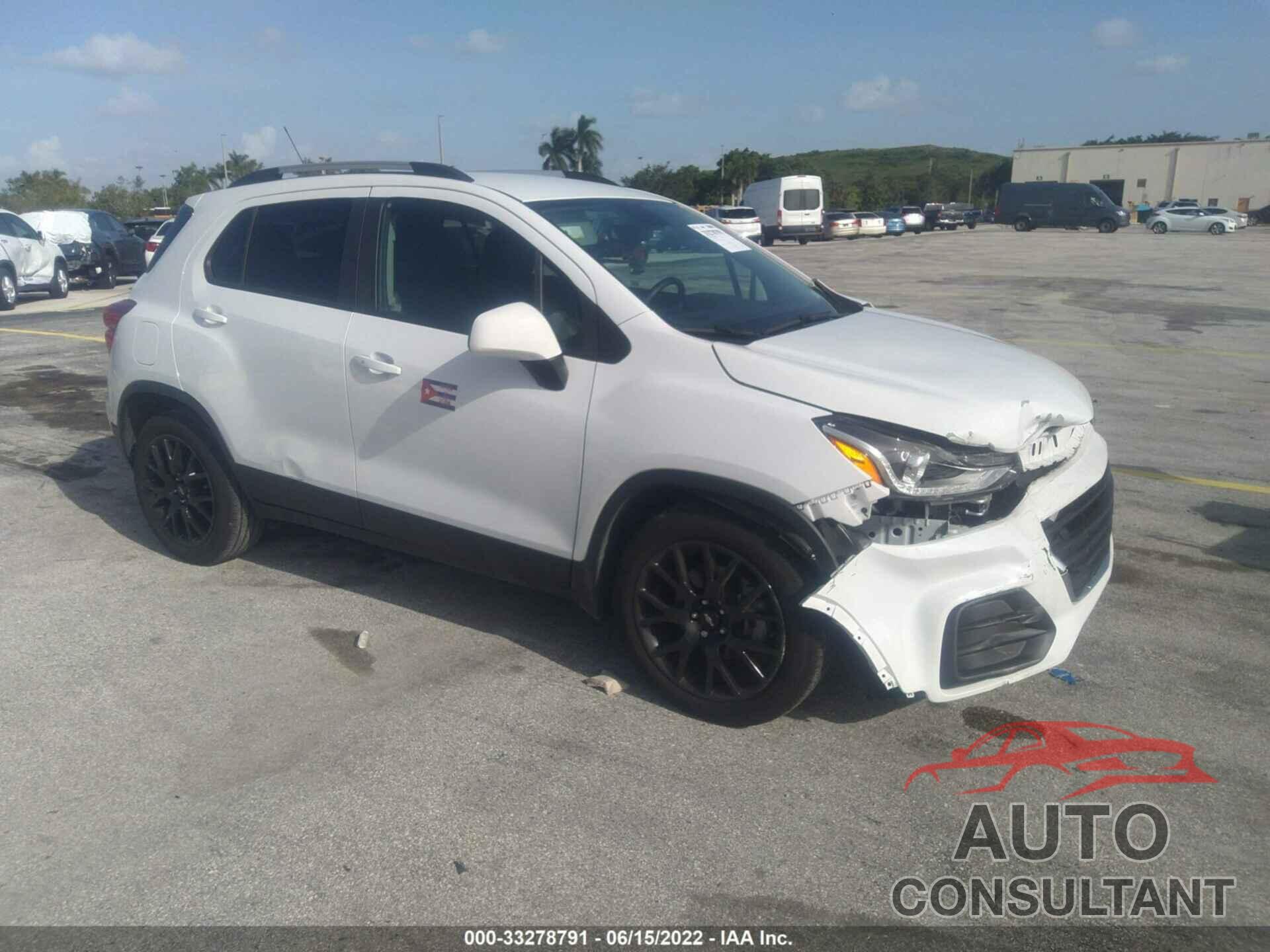 CHEVROLET TRAX 2021 - KL7CJLSB6MB336589