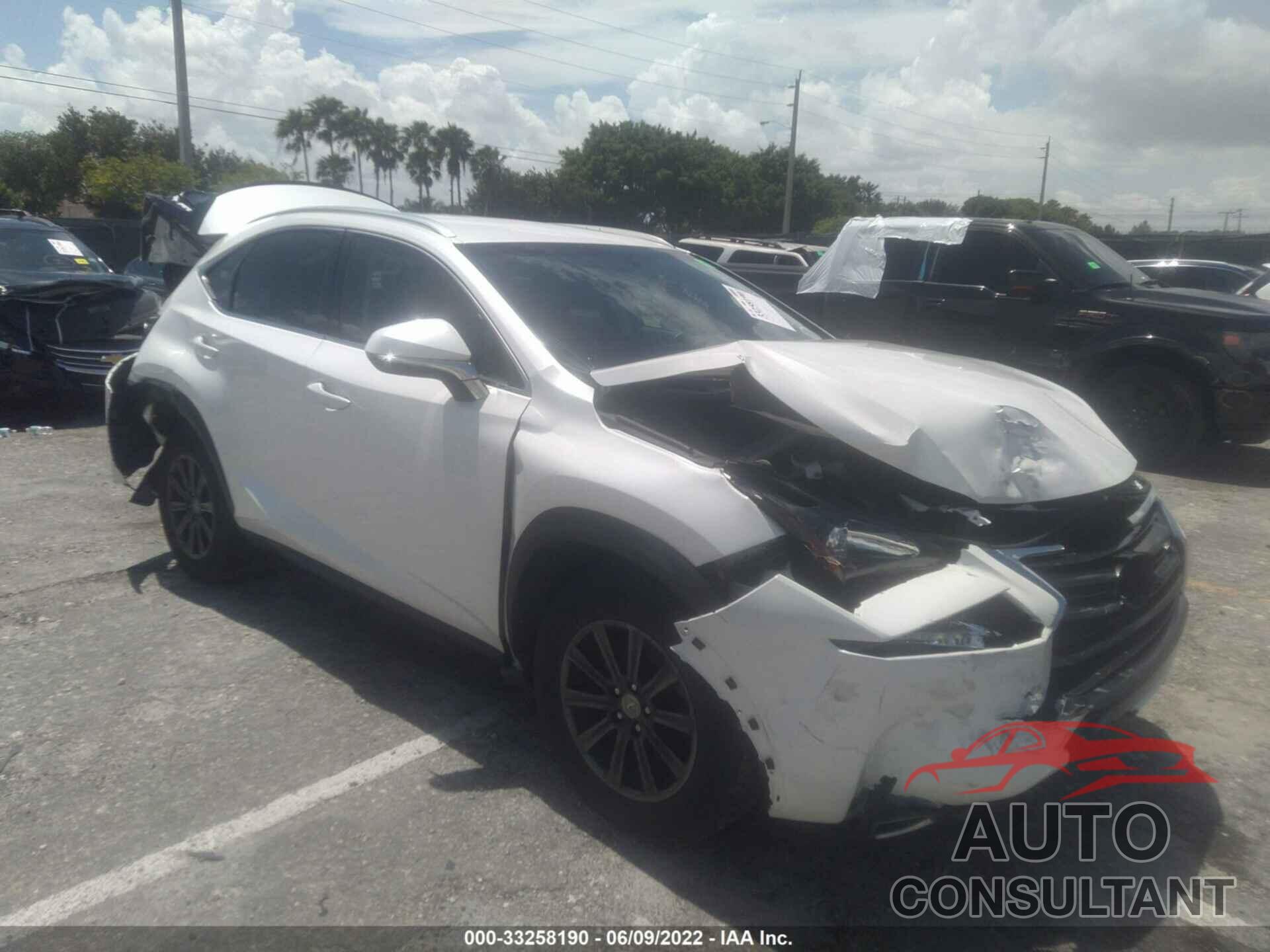 LEXUS NX 200T 2016 - JTJYARBZXG2027640