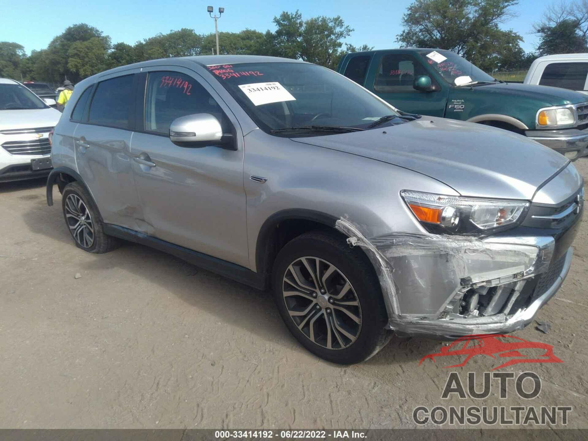 MITSUBISHI OUTLANDER SPORT 2018 - JA4AR3AW8JZ035410