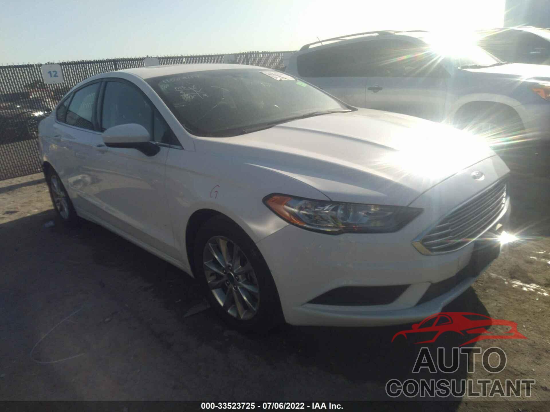 FORD FUSION 2017 - 3FA6P0H73HR176064