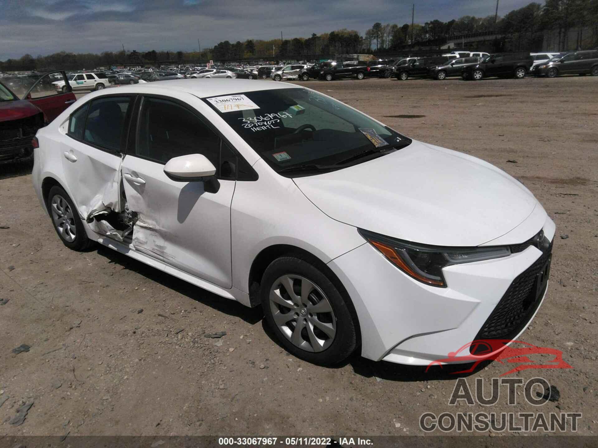 TOYOTA COROLLA 2020 - 5YFEPRAE9LP073619