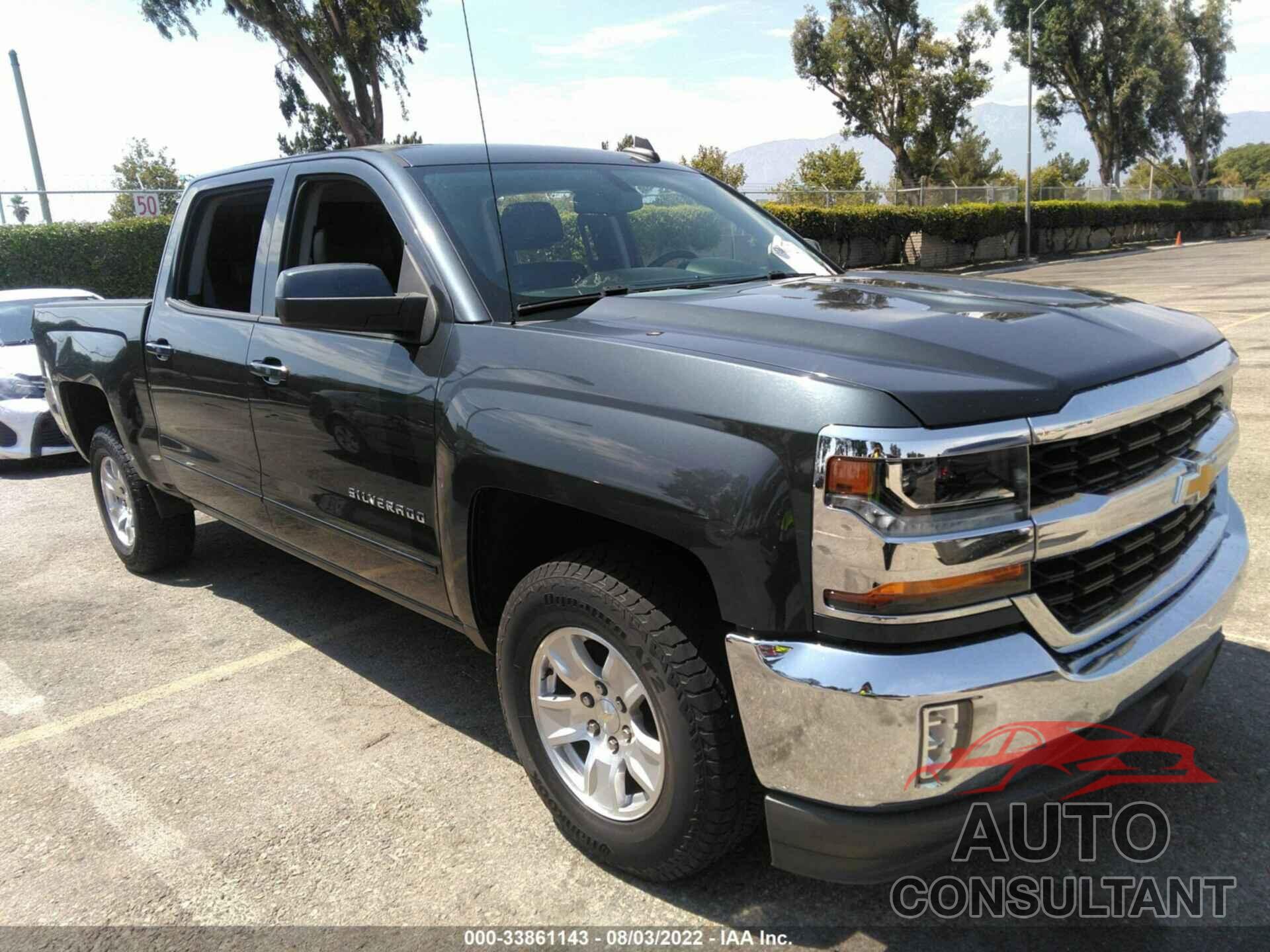 CHEVROLET SILVERADO 1500 2017 - 3GCPCREC3HG353529