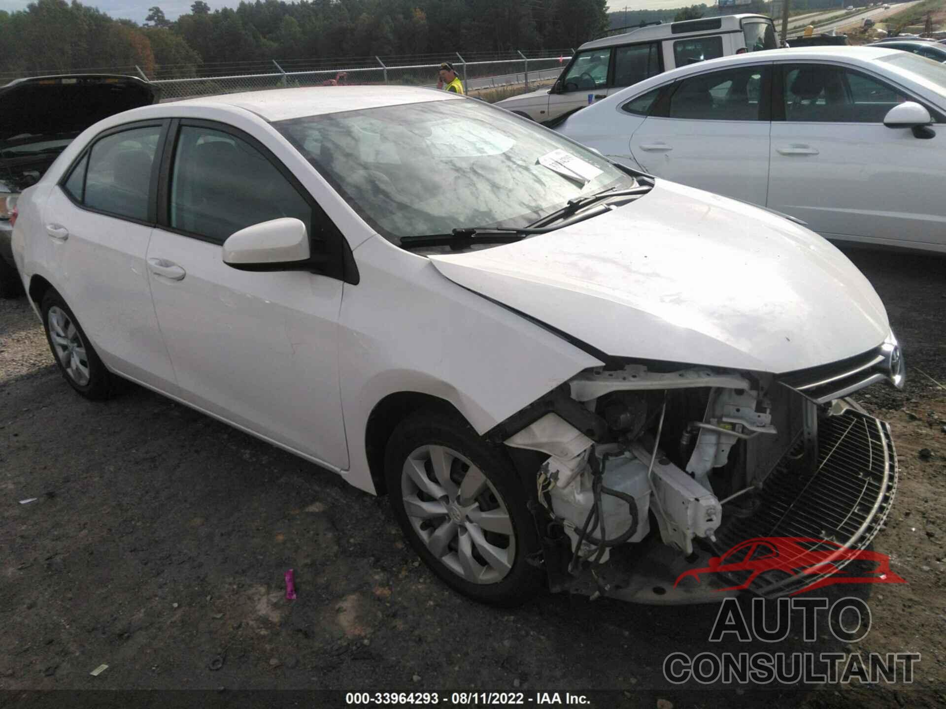 TOYOTA COROLLA 2016 - 2T1BURHE8GC489300