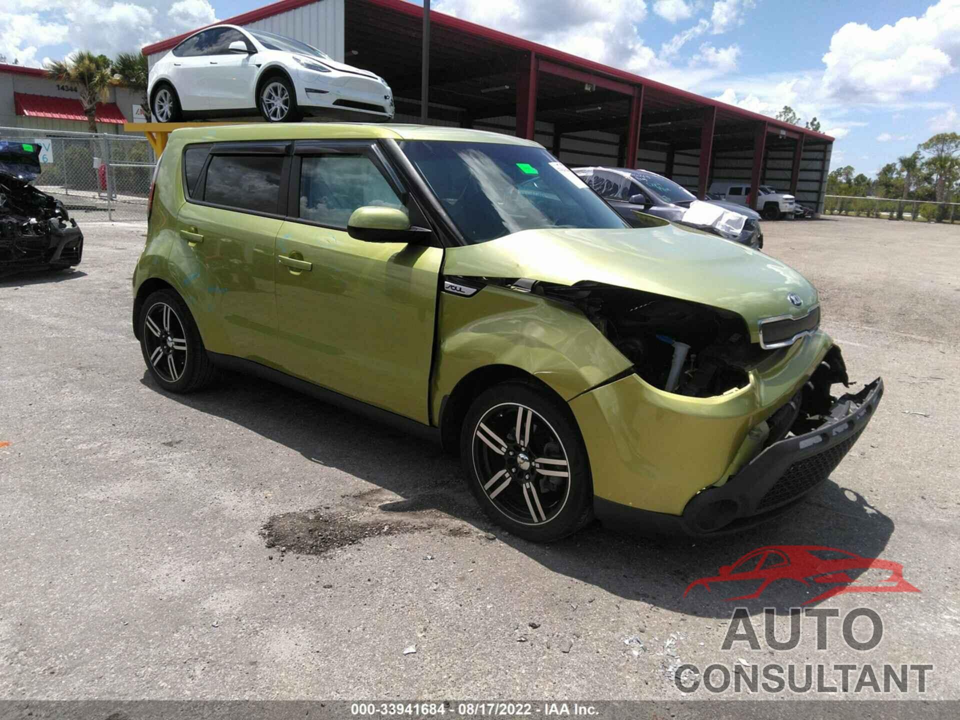 KIA SOUL 2016 - KNDJN2A24G7850393