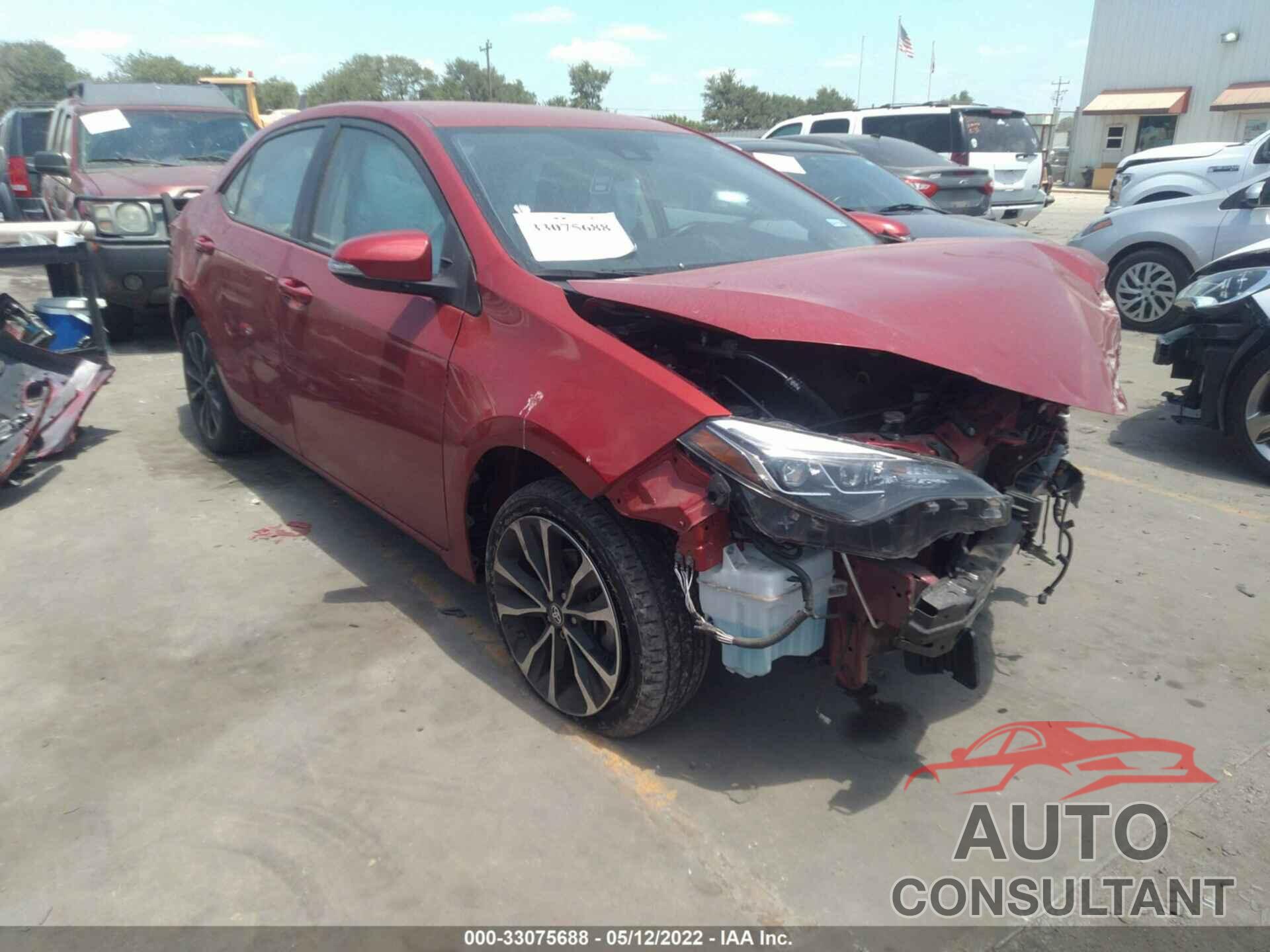 TOYOTA COROLLA 2019 - 5YFBURHE0KP937960