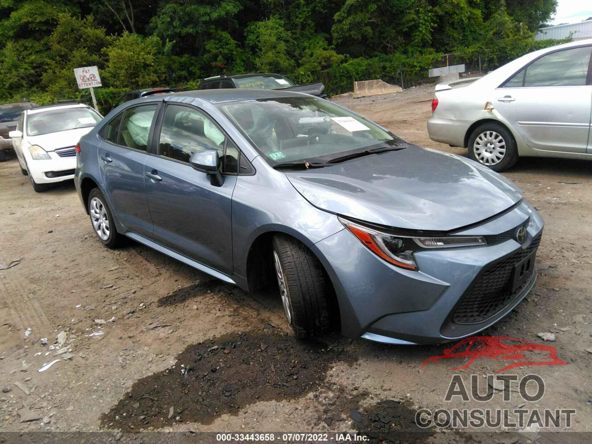TOYOTA COROLLA 2020 - JTDEPRAE4LJ052391