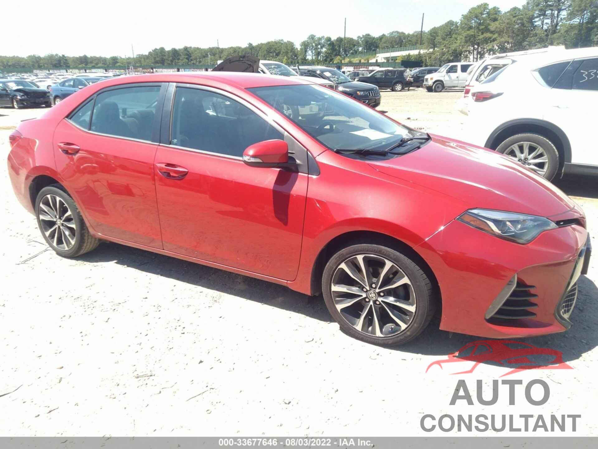 TOYOTA COROLLA 2017 - 2T1BURHE0HC749707