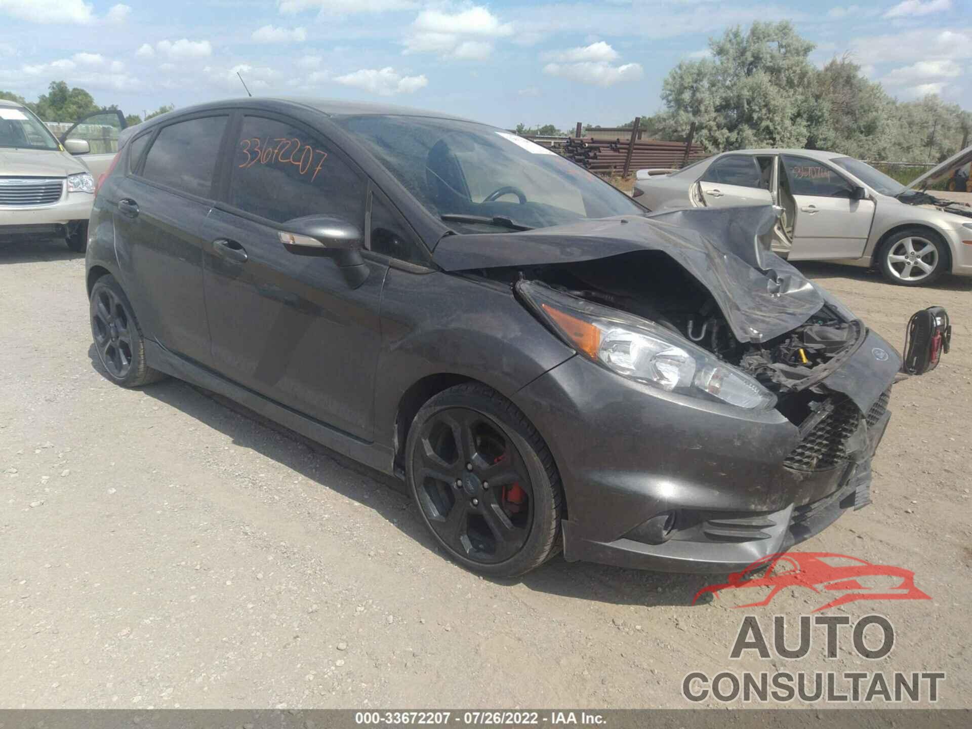 FORD FIESTA 2017 - 3FADP4GX8HM117315