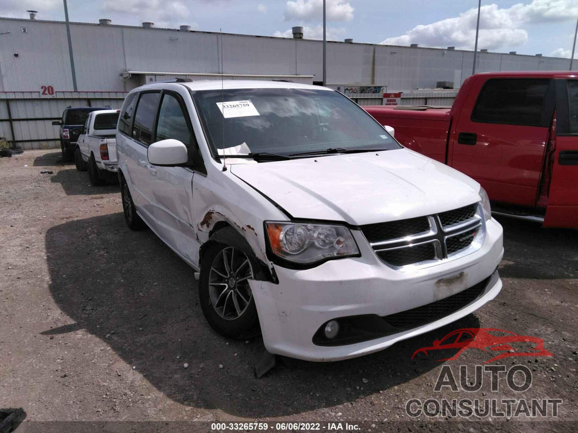 DODGE GRAND CARAVAN 2016 - 2C4RDGCG2GR357872