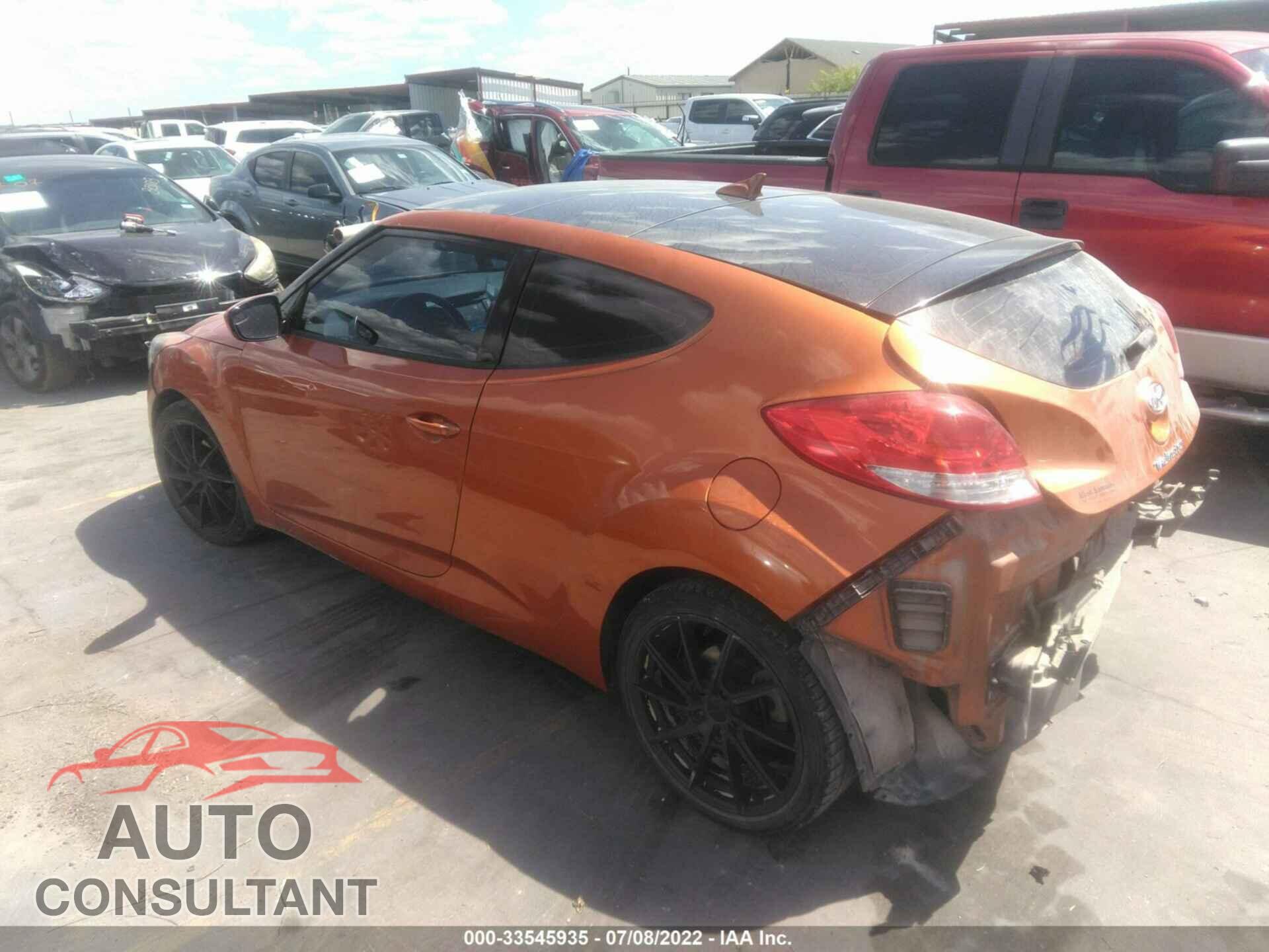 HYUNDAI VELOSTER 2016 - KMHTC6AD4GU283896
