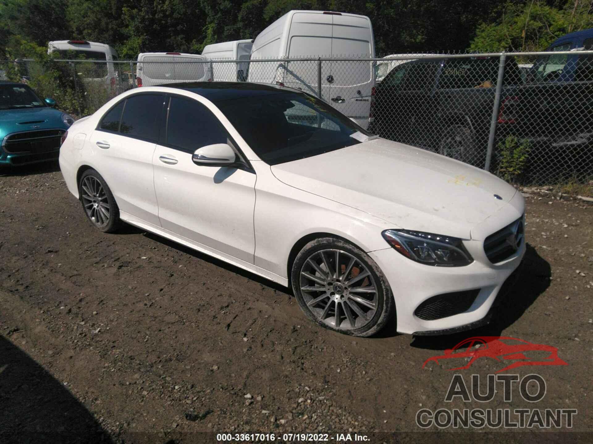MERCEDES-BENZ C-CLASS 2018 - WDDWF4KB7JR404785