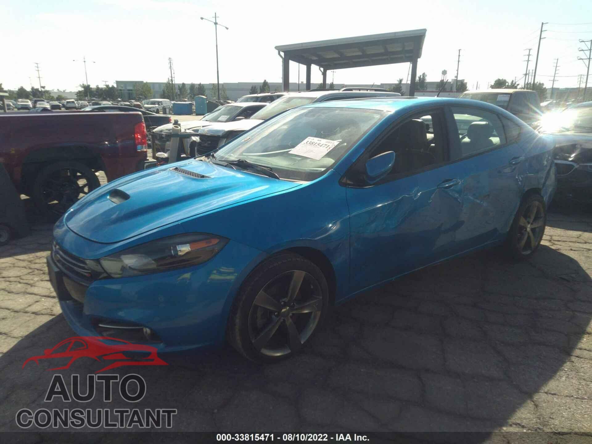 DODGE DART 2016 - 1C3CDFEB4GD643750