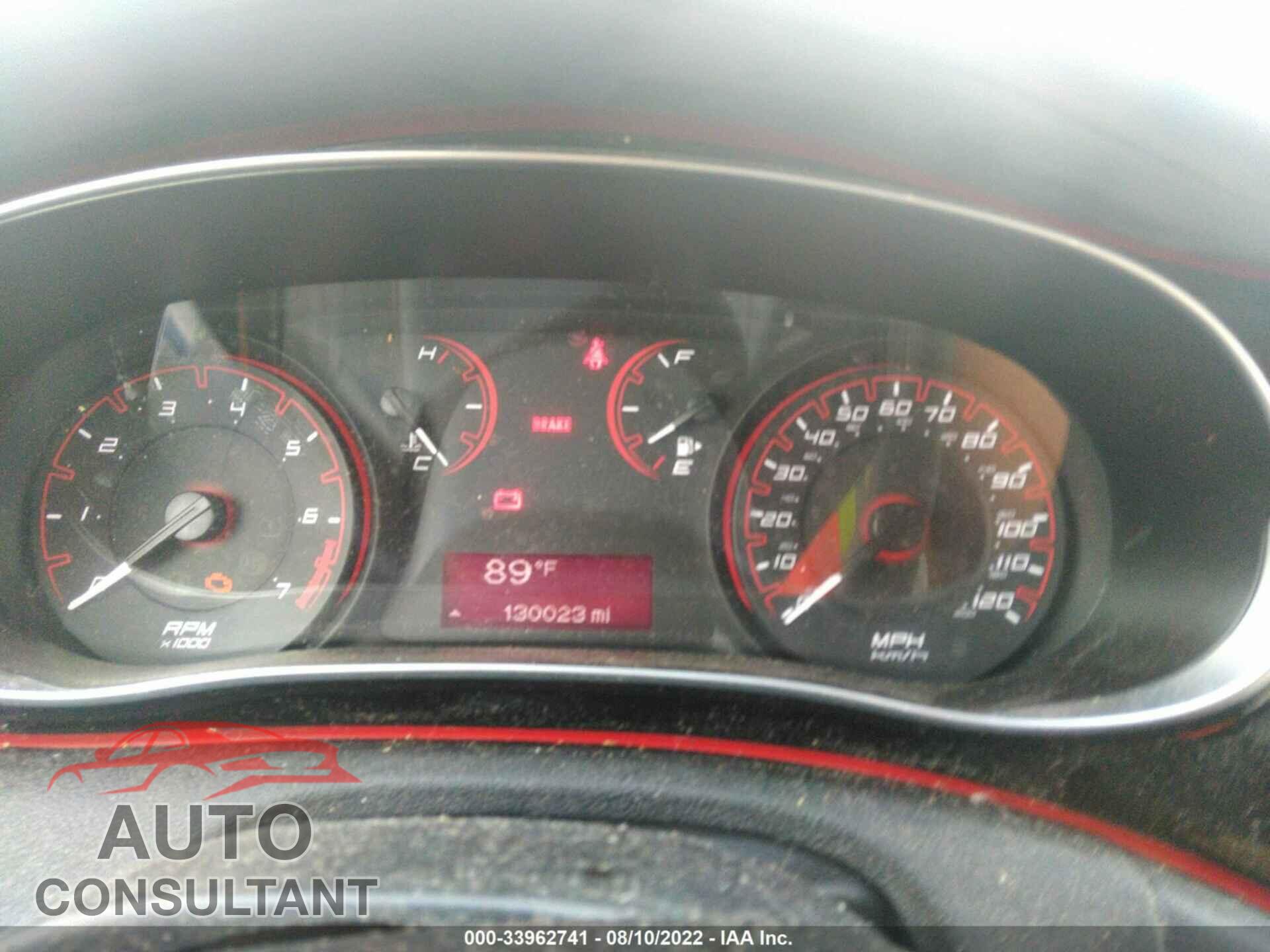 DODGE DART 2016 - 1C3CDFAA4GD516896